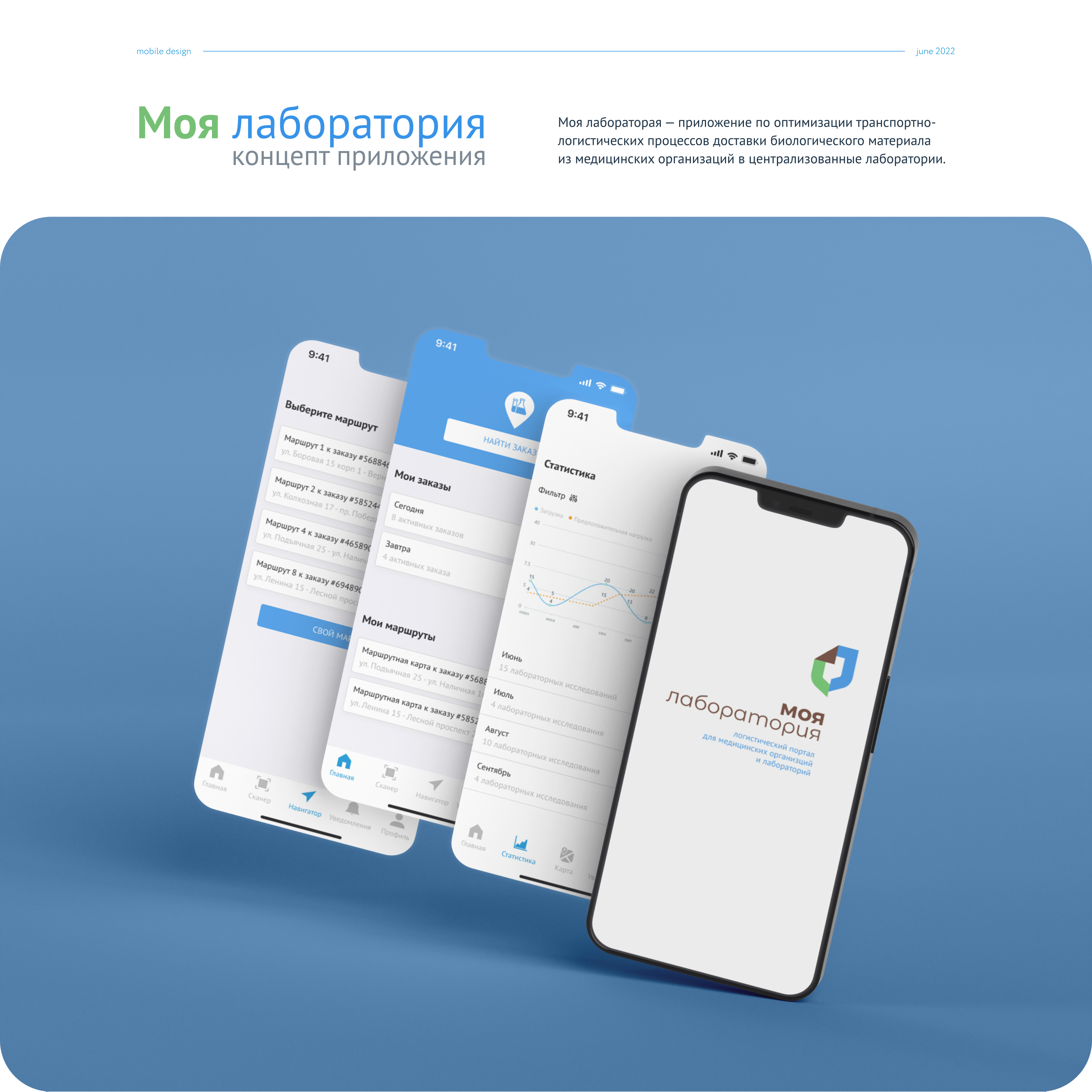 My Lab App — Изображение №1 — Интерфейсы на Dprofile