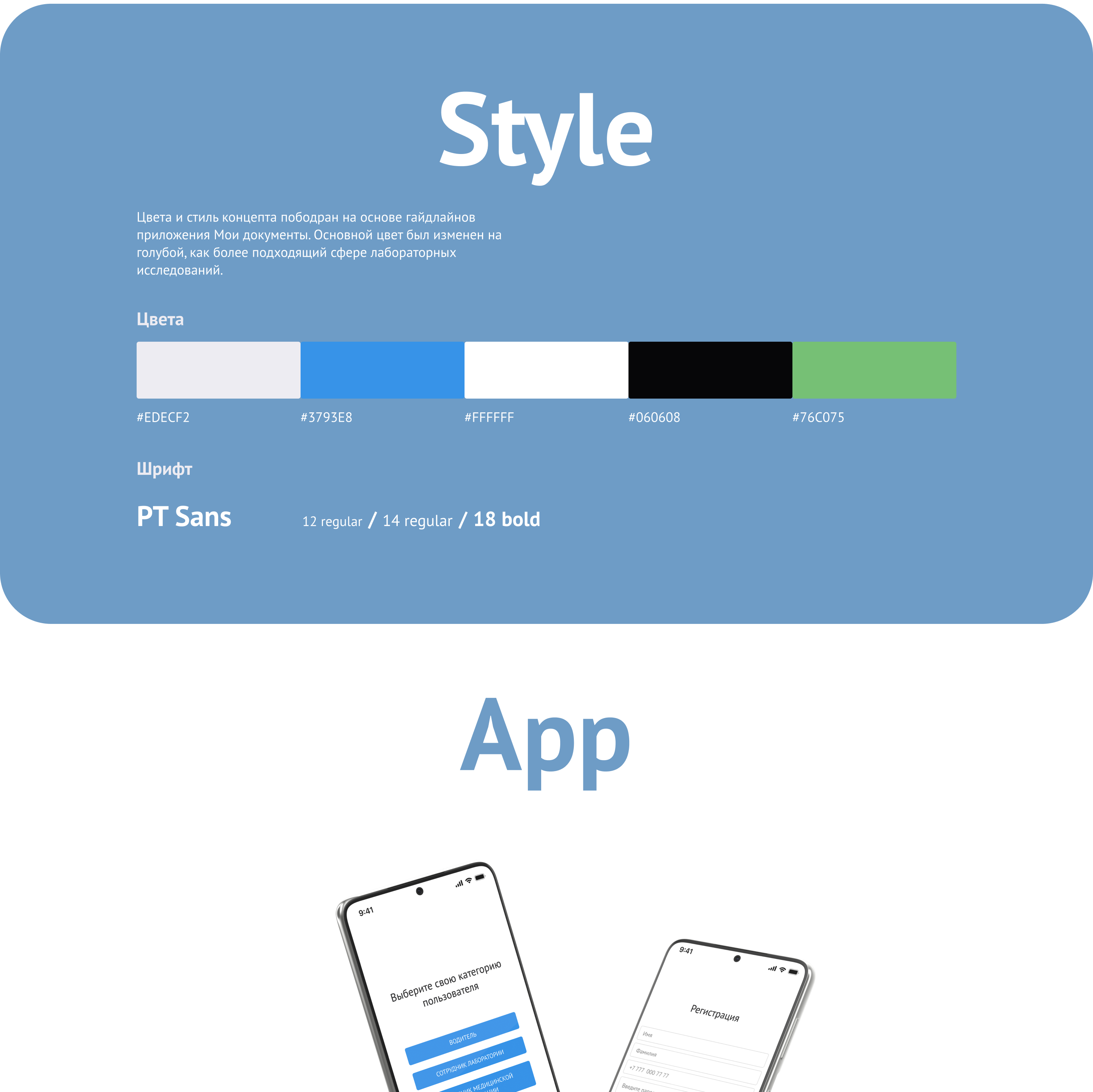 My Lab App — Изображение №3 — Интерфейсы на Dprofile