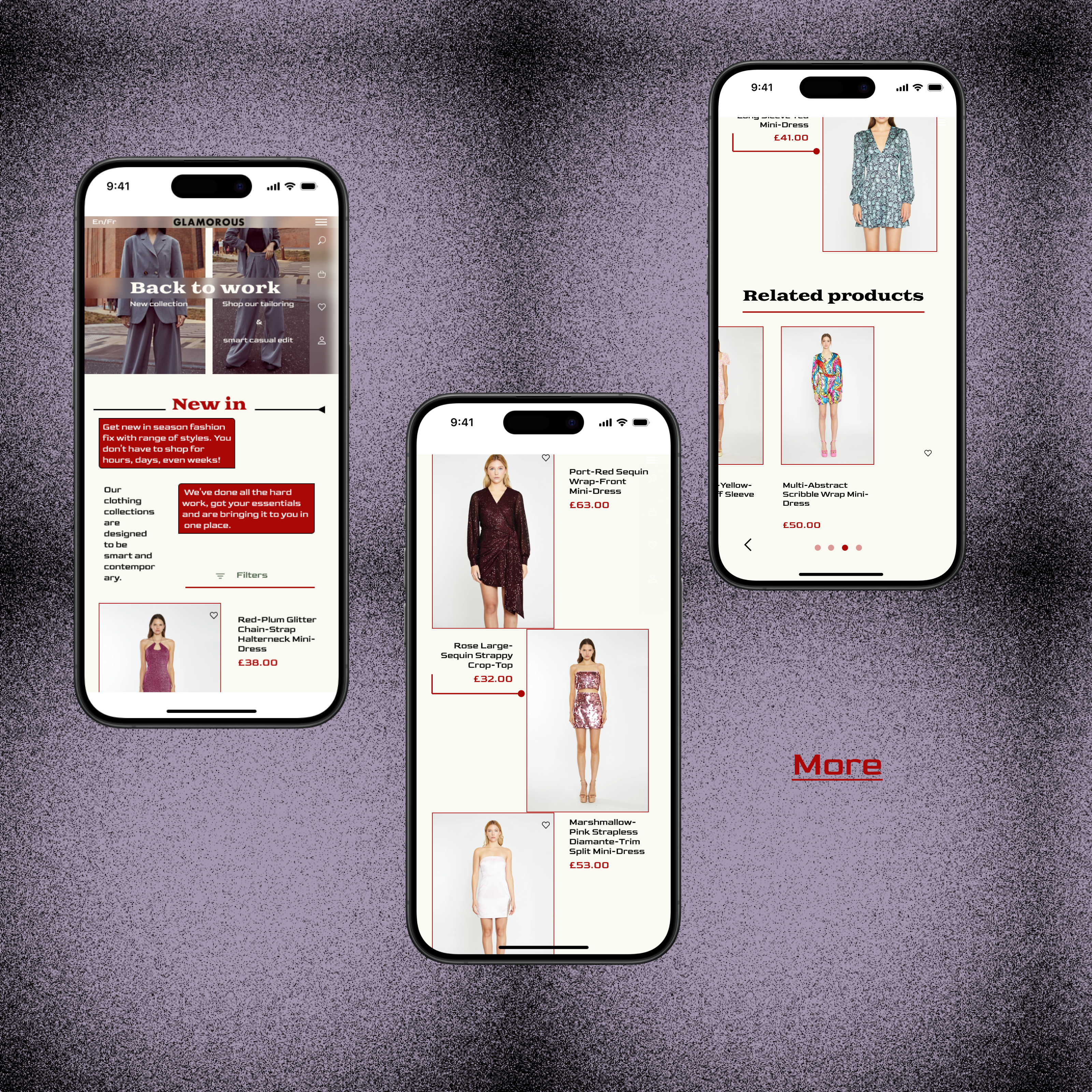 Glamorous — Изображение №3 — Интерфейсы на Dprofile