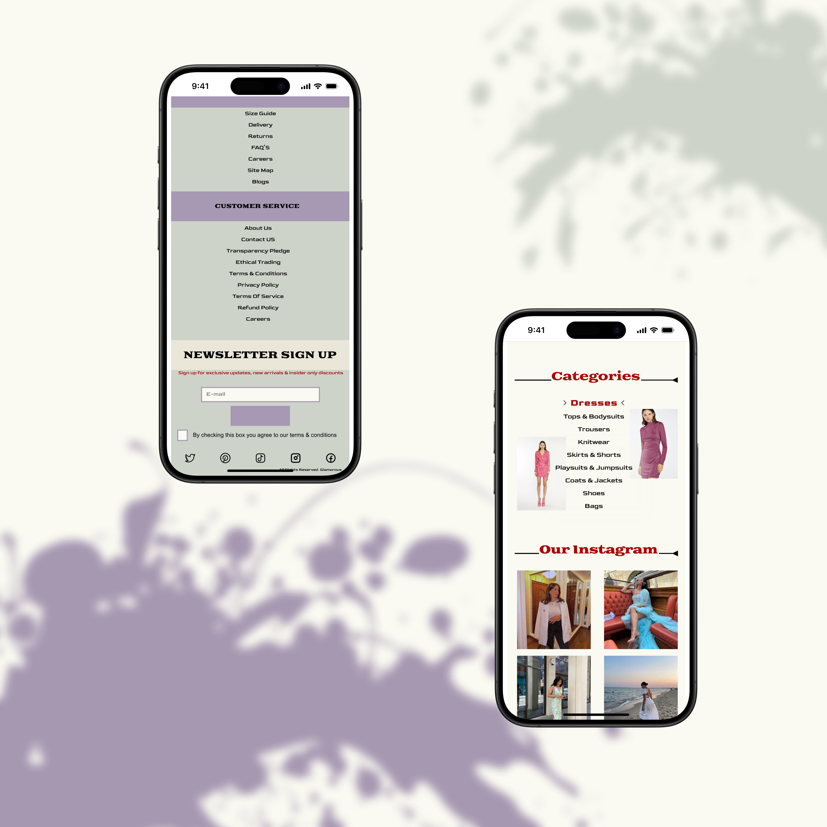 Glamorous — Изображение №5 — Интерфейсы на Dprofile