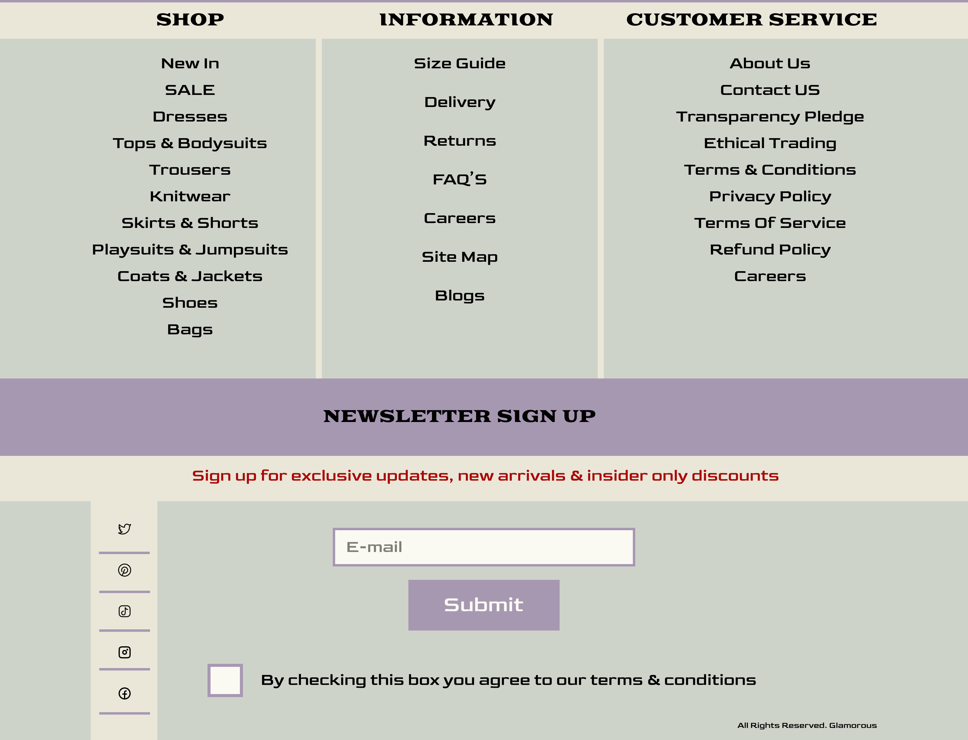 Glamorous — Изображение №6 — Интерфейсы на Dprofile
