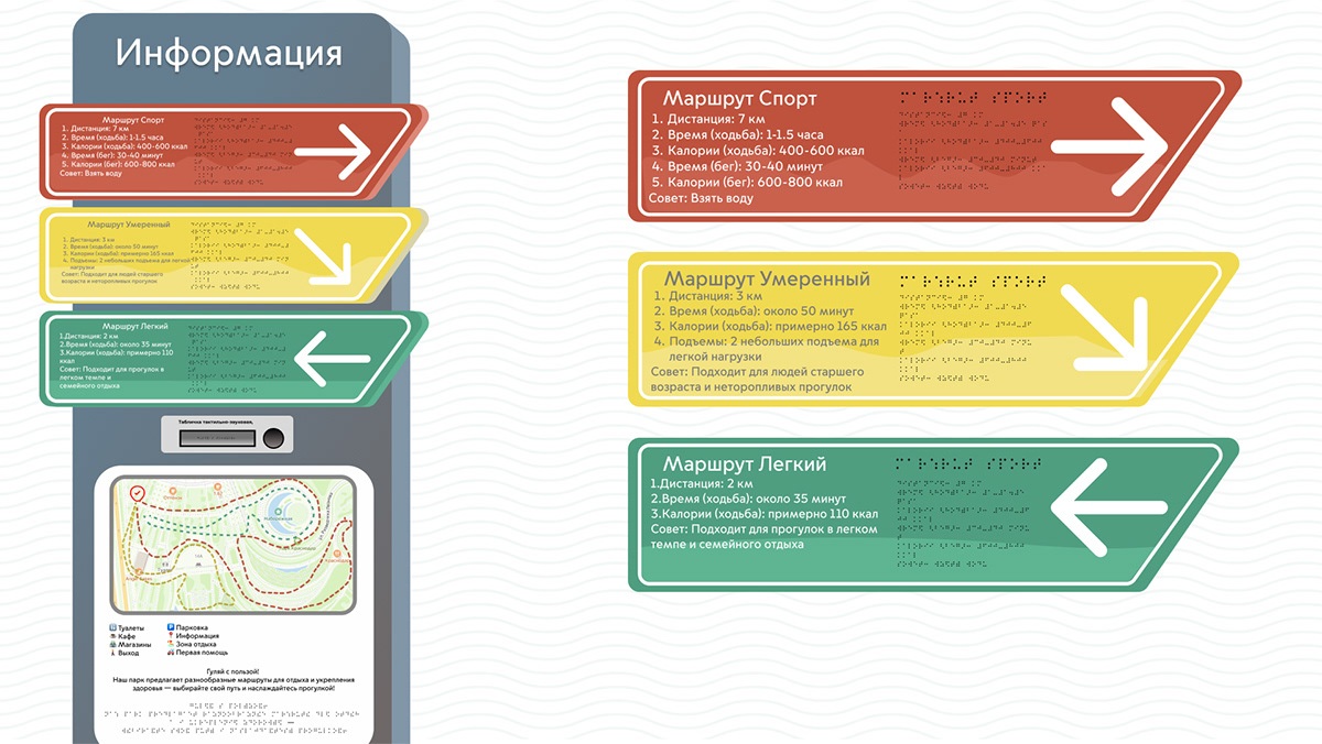 Навигация в парках со спортивным уклоном — Изображение №12 — Интерфейсы, Брендинг на Dprofile