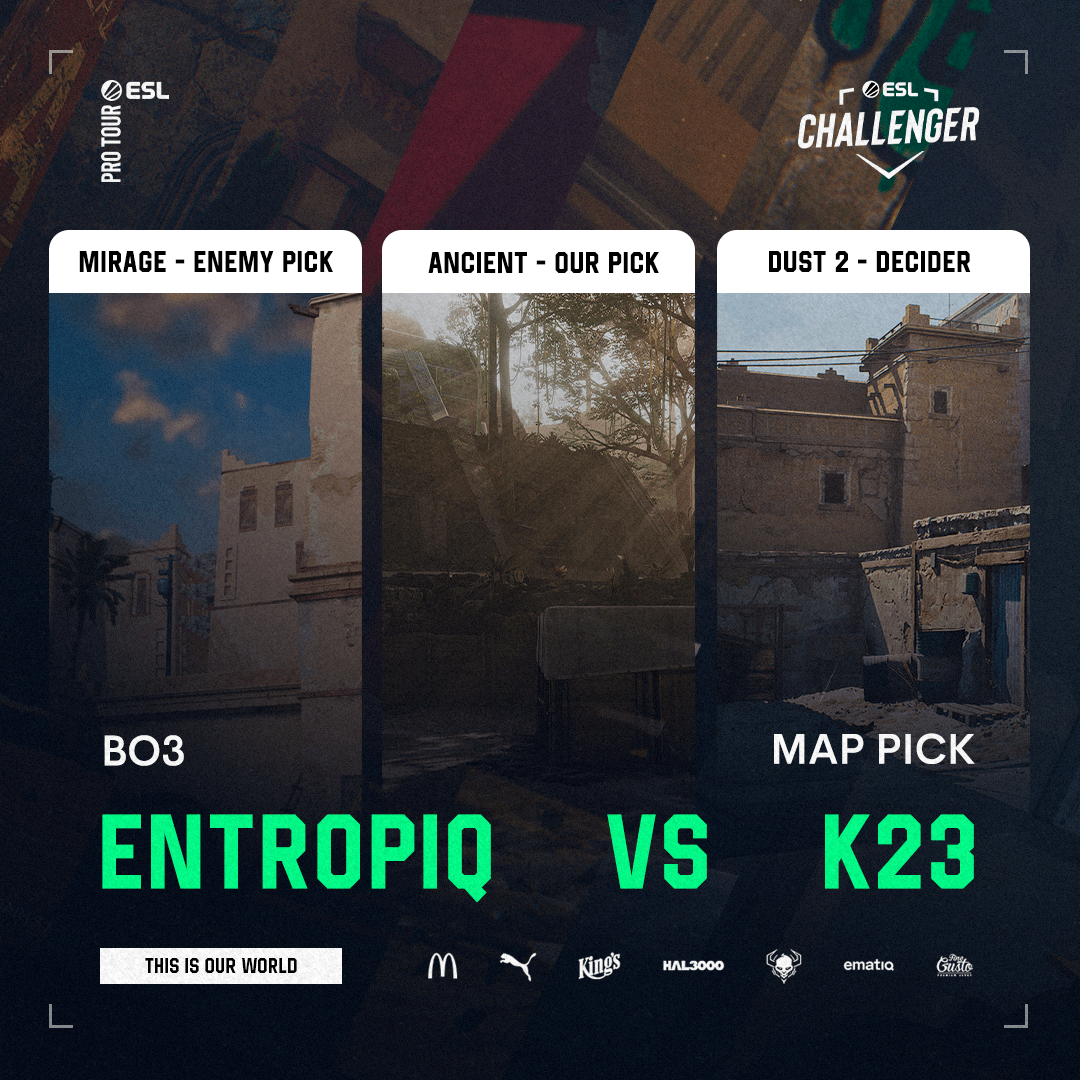 Entropiq / Esl Challenger Valencia 2022 — Изображение №11 — Брендинг, Графика на Dprofile