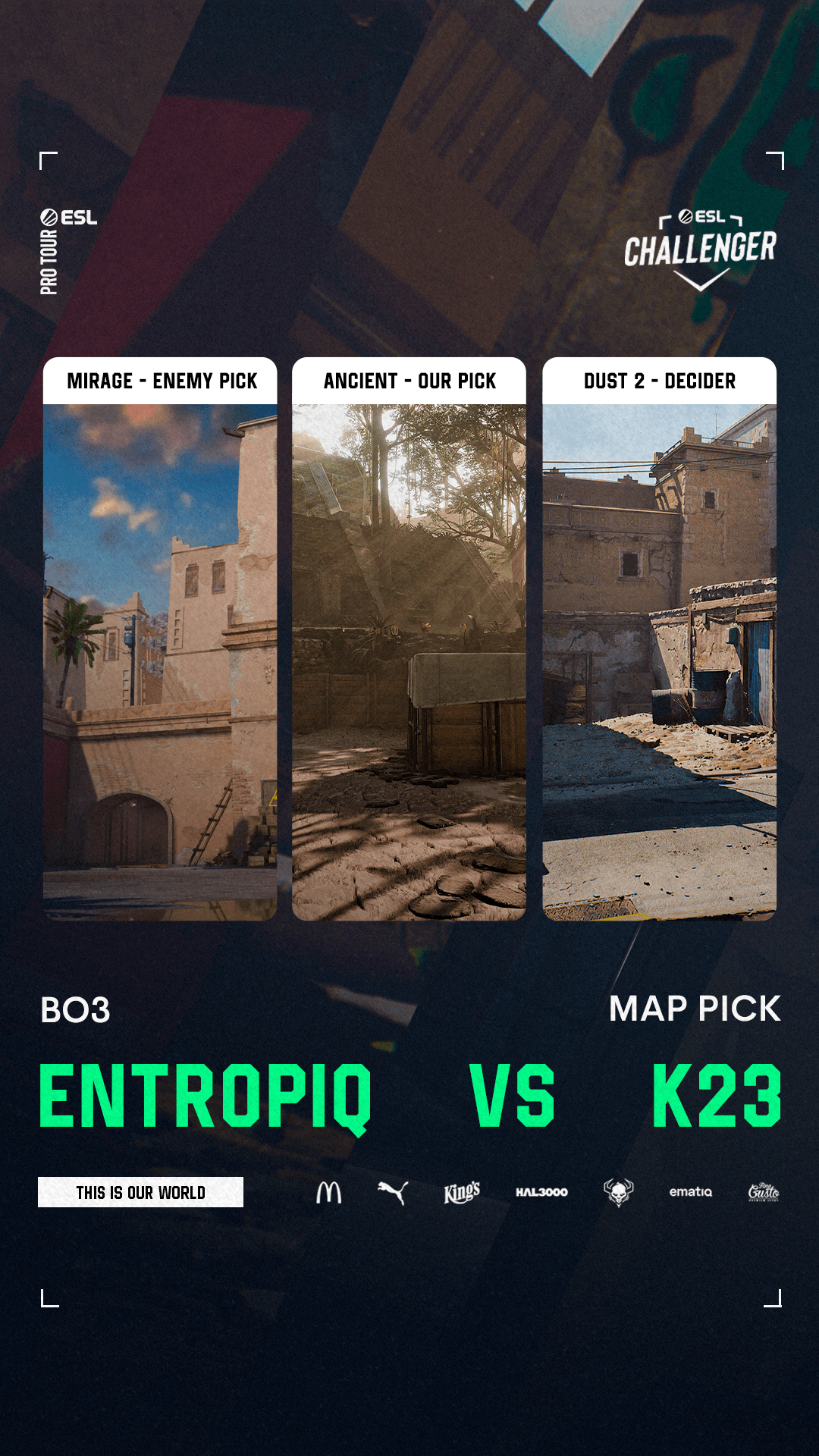 Entropiq / Esl Challenger Valencia 2022 — Изображение №14 — Брендинг, Графика на Dprofile