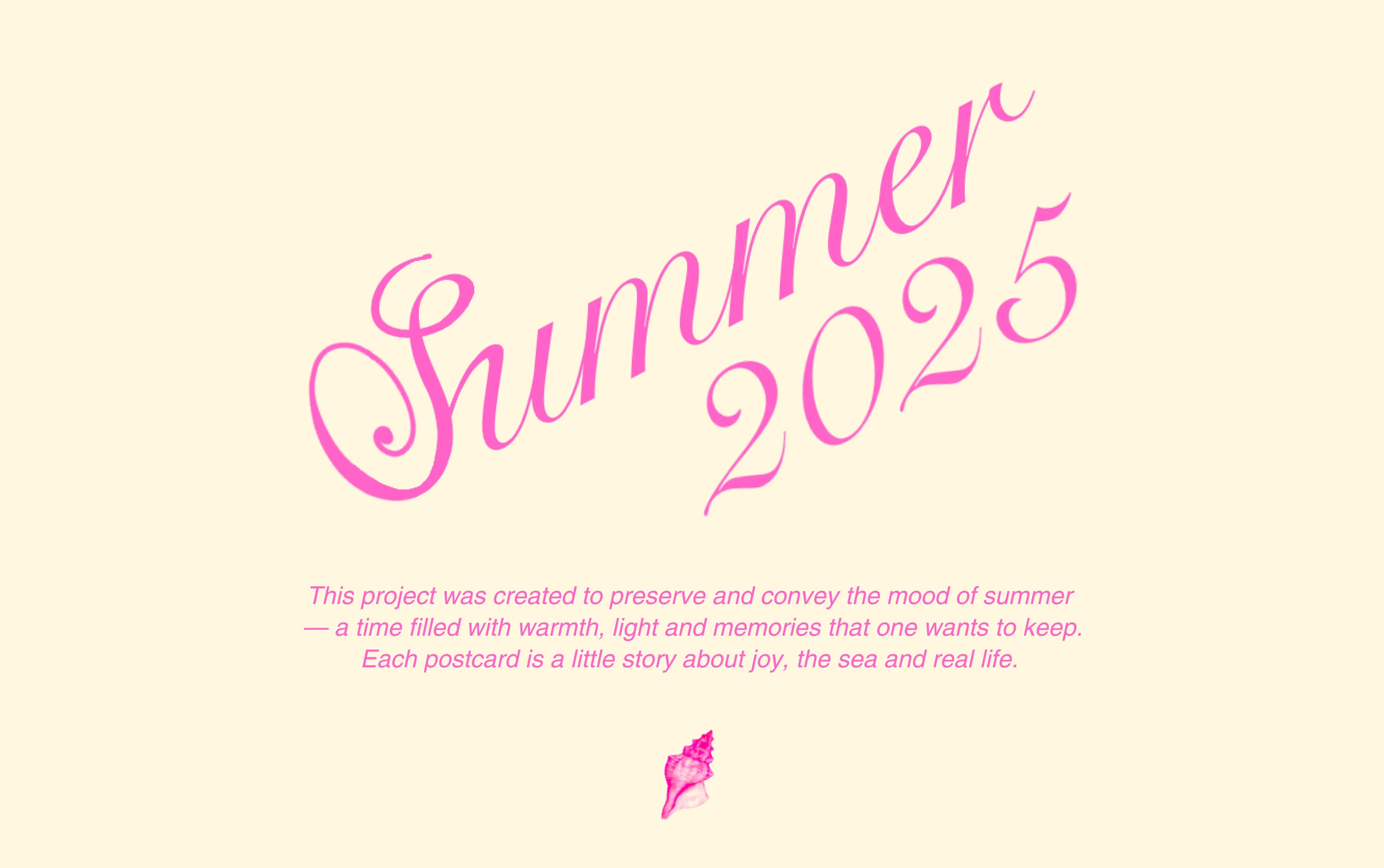 Летние открытки — Изображение №1 — Брендинг, Иллюстрация на Dprofile