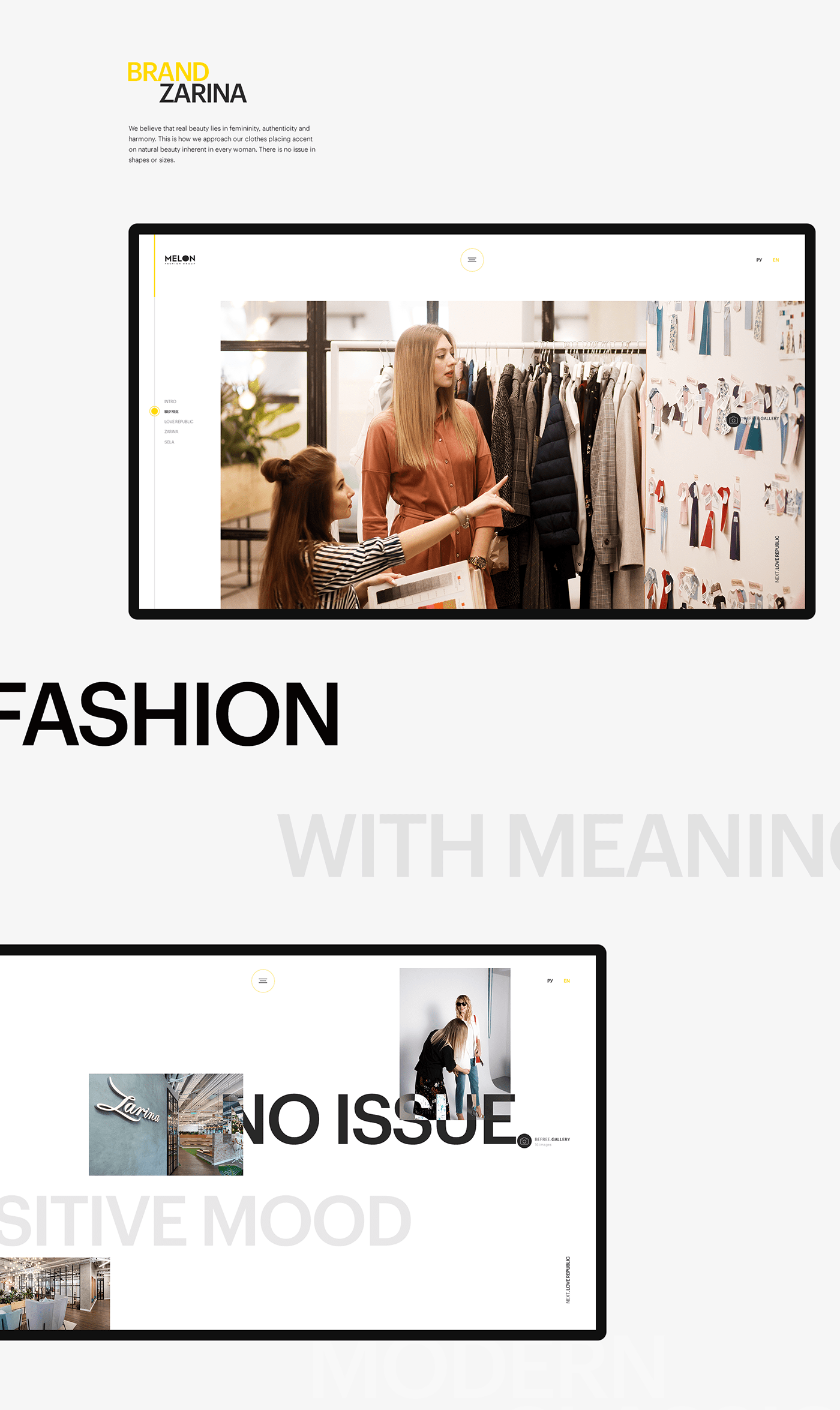 [2019] MELON FASHION OFFICE — Изображение №21 — Брендинг, Анимация на Dprofile