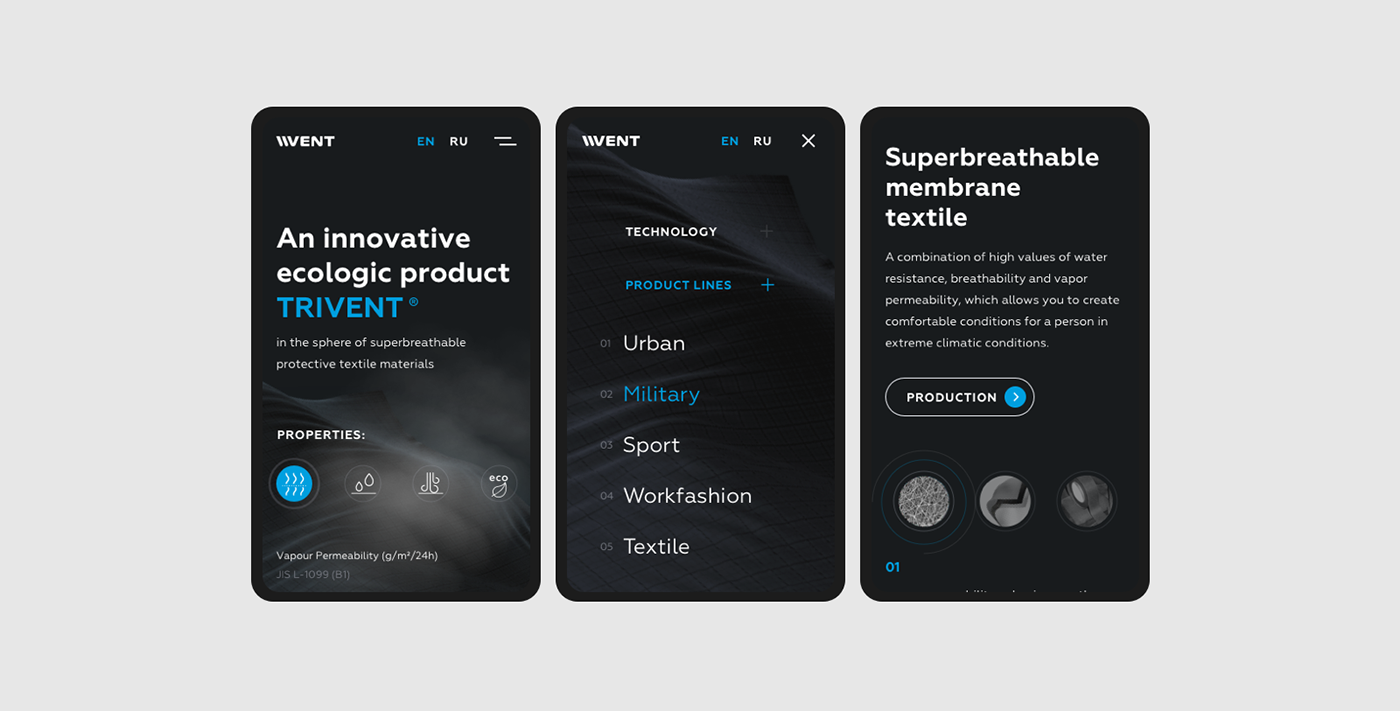 [2019] Trivent® — Изображение №6 — Графика, Интерфейсы на Dprofile