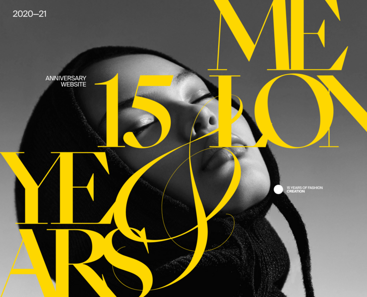 Melon Fashion Group 15th anniversary — Интерфейсы на Dprofile
