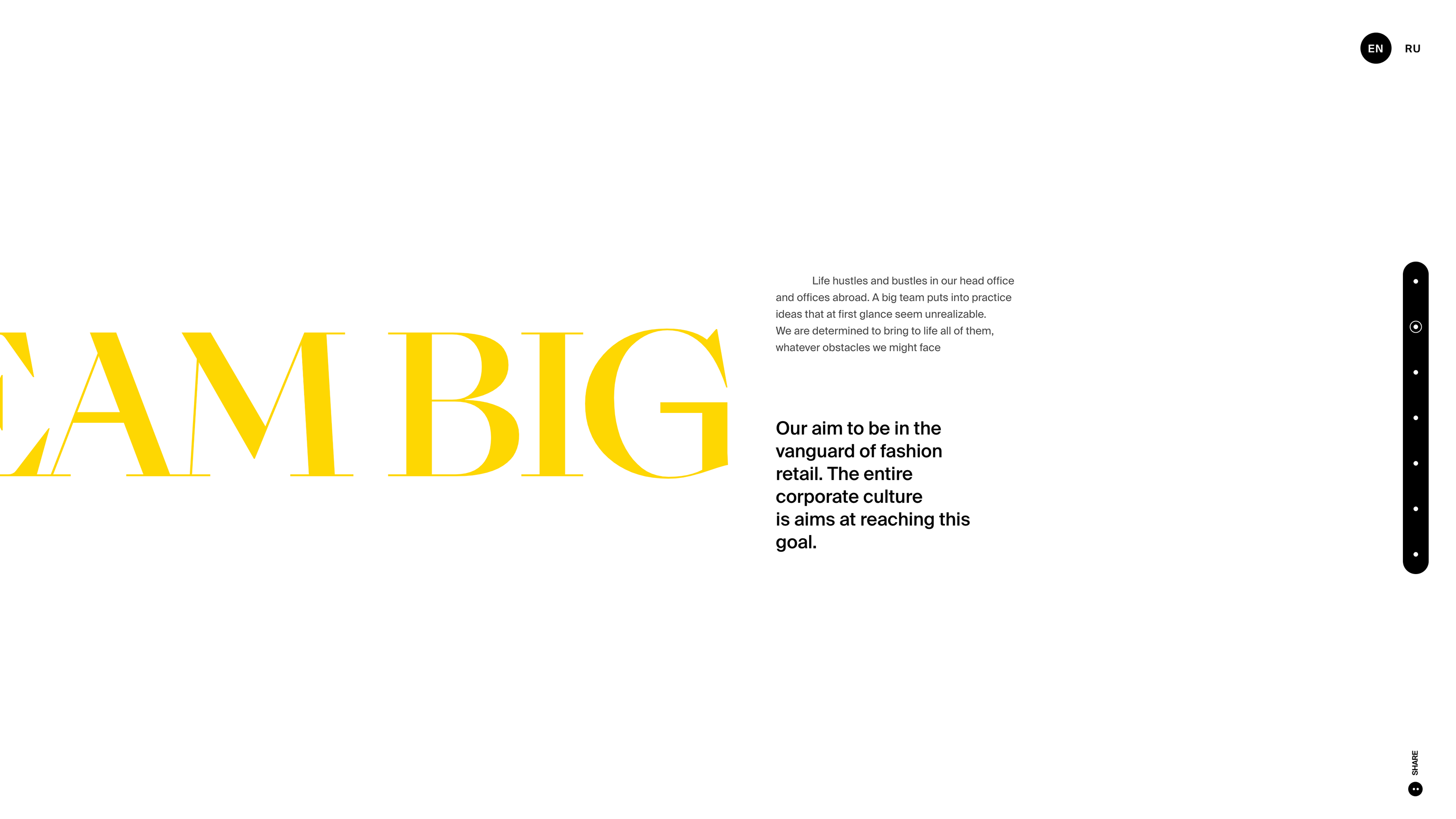 Melon Fashion Group 15th anniversary — Изображение №3 — Интерфейсы на Dprofile