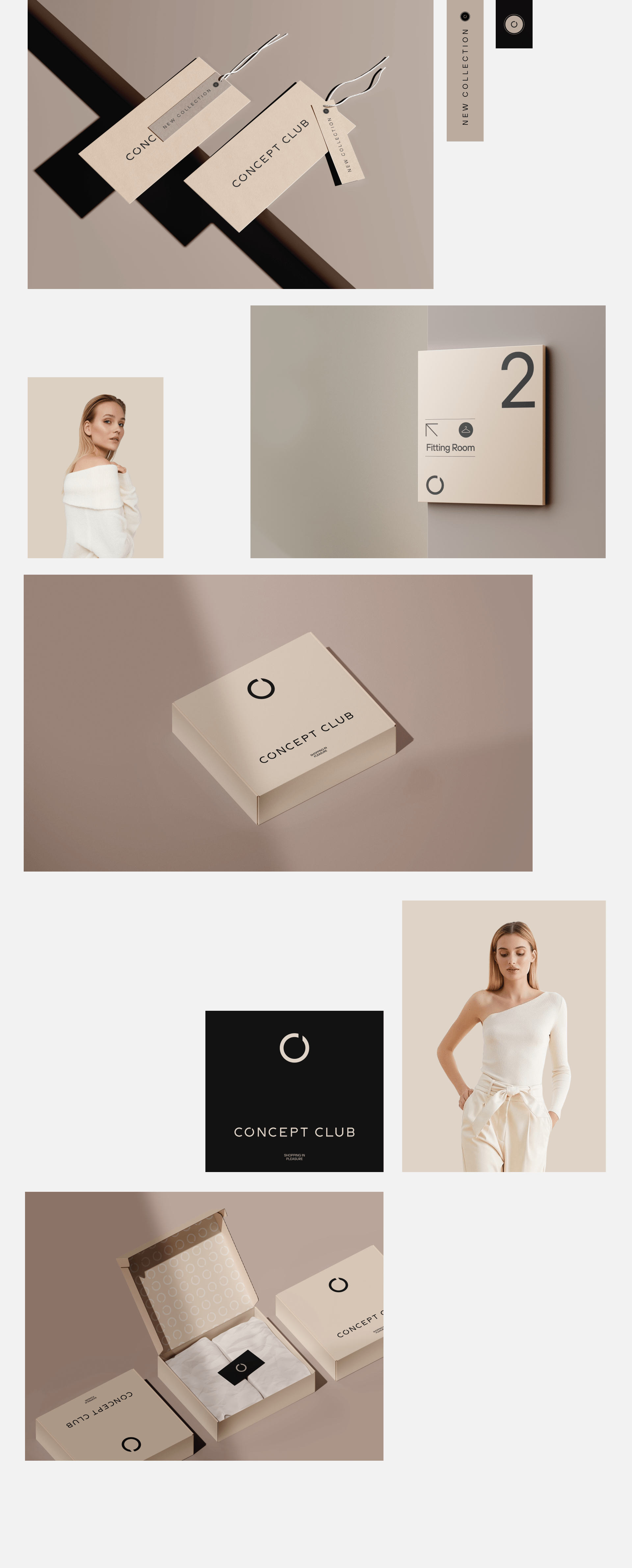 Concept Club e-commerce — Изображение №8 — Интерфейсы, Брендинг на Dprofile