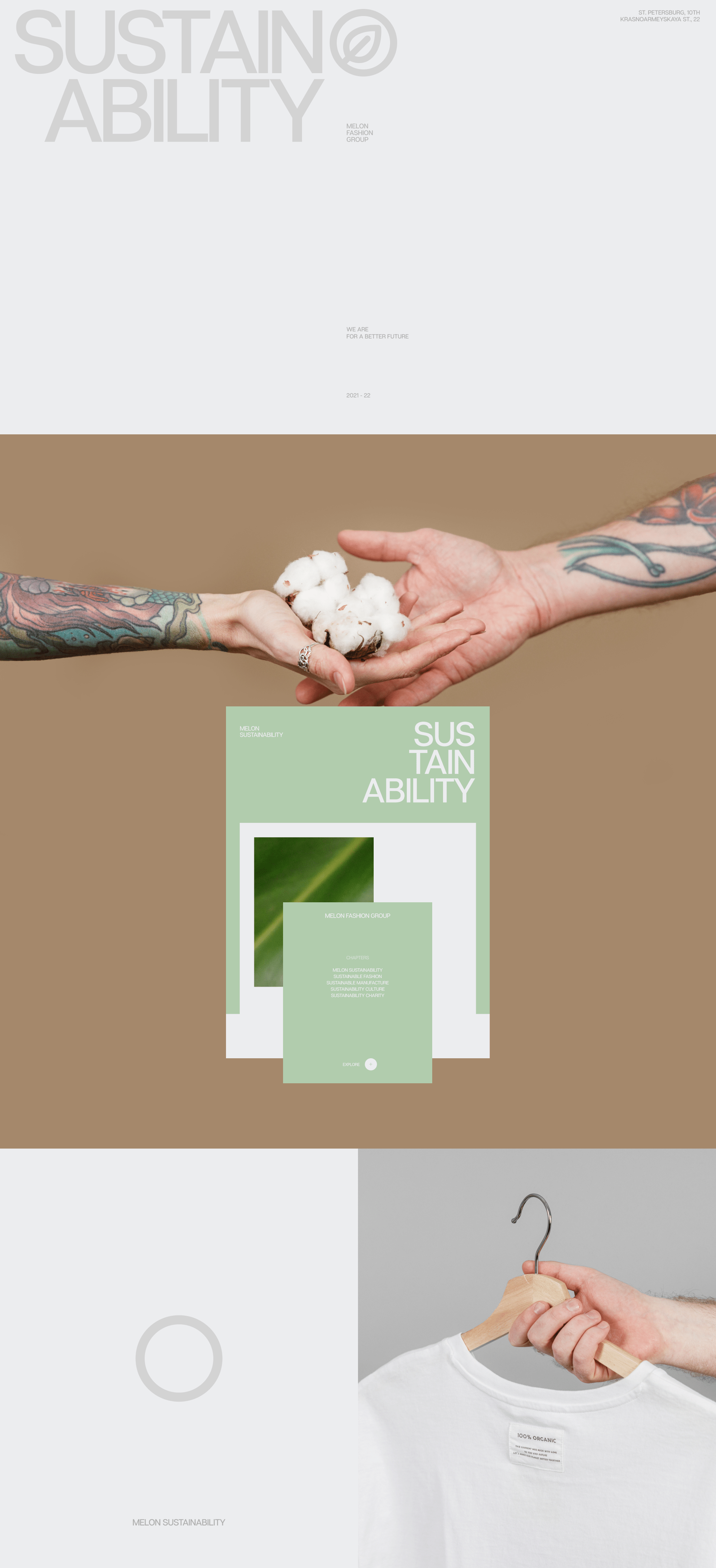 MFG SUSTAINABILITY — Изображение №1 — Интерфейсы на Dprofile