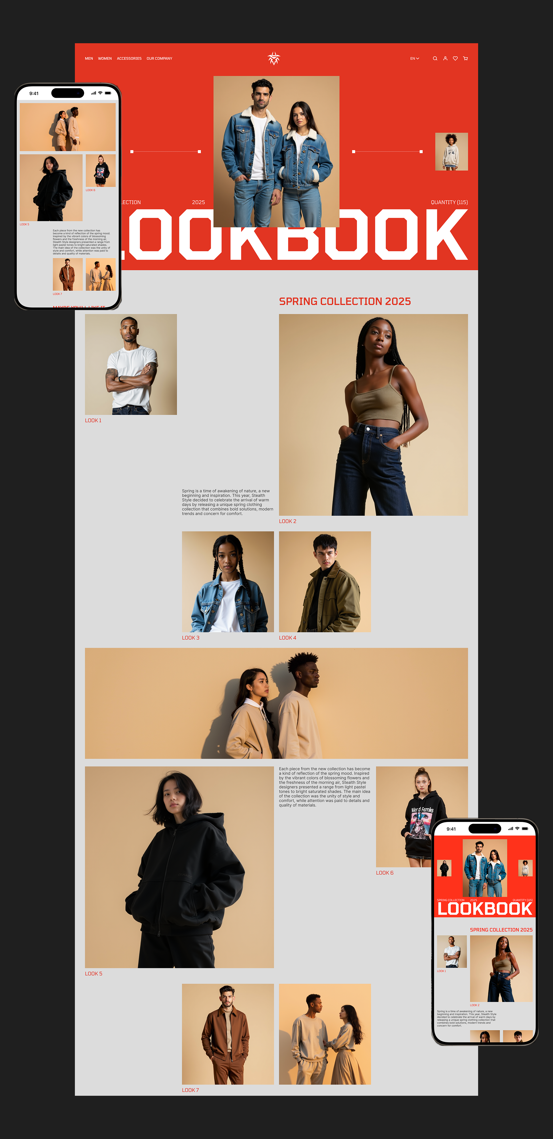 STEALTH STYLE | Online store — Изображение №12 — Интерфейсы на Dprofile