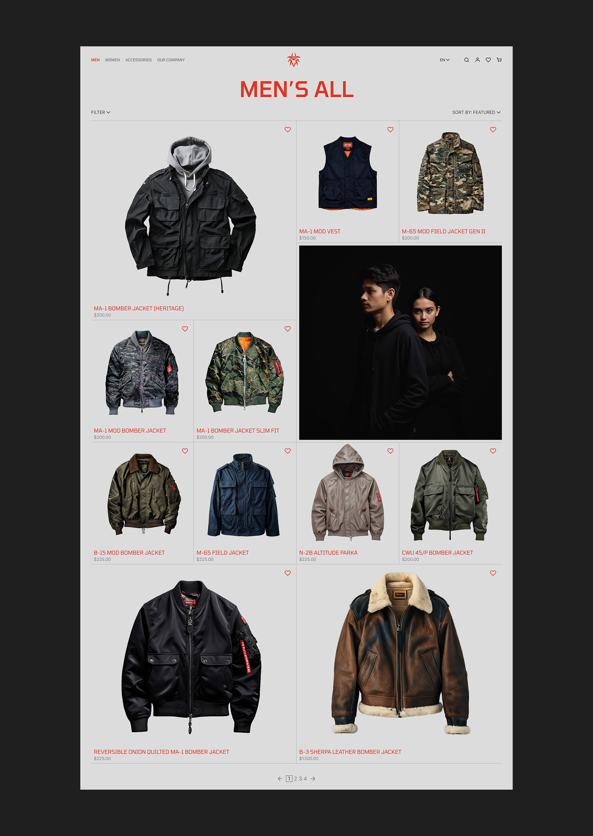 STEALTH STYLE | Online store — Изображение №6 — Интерфейсы на Dprofile