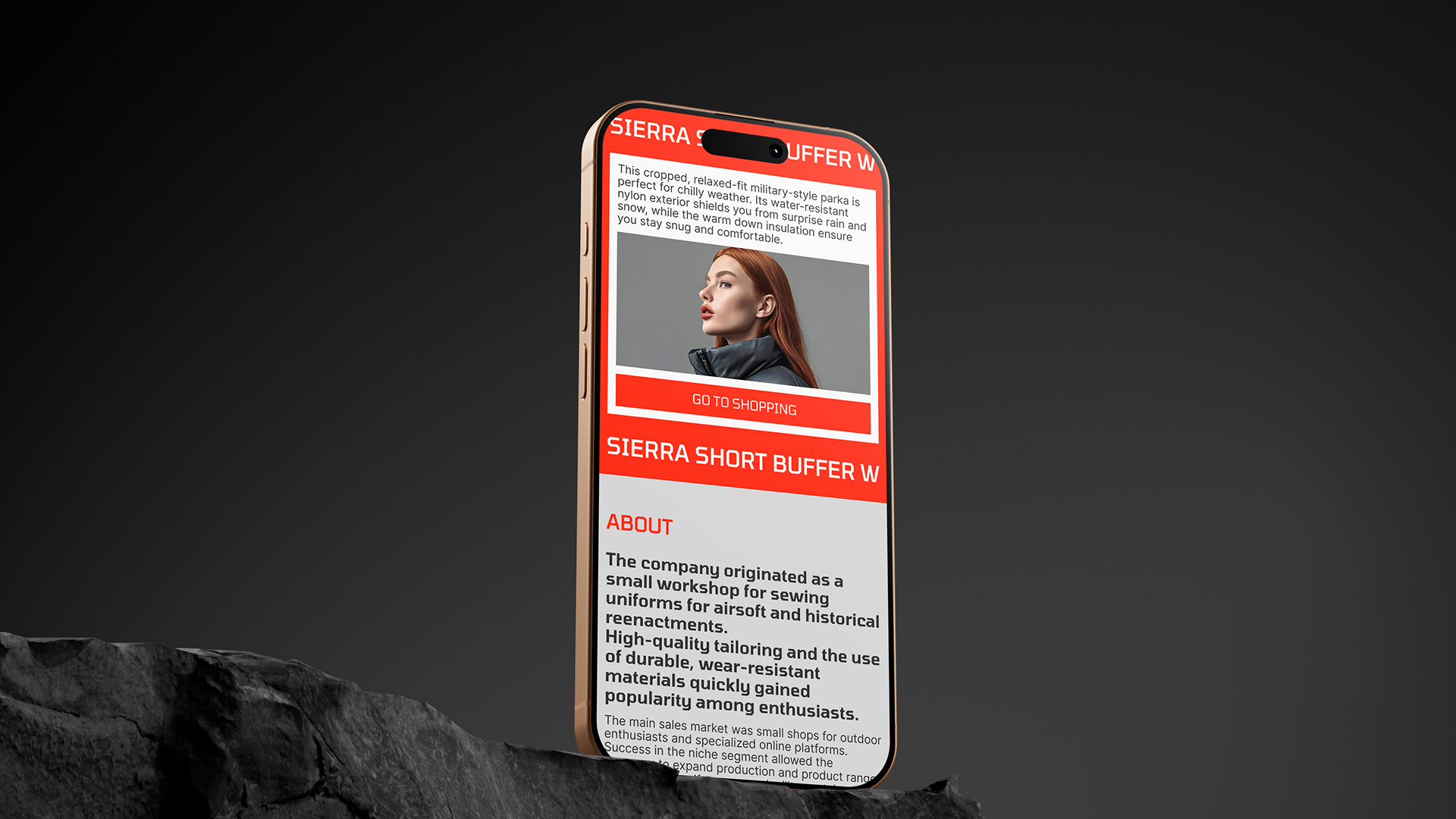 STEALTH STYLE | Online store — Изображение №3 — Интерфейсы на Dprofile