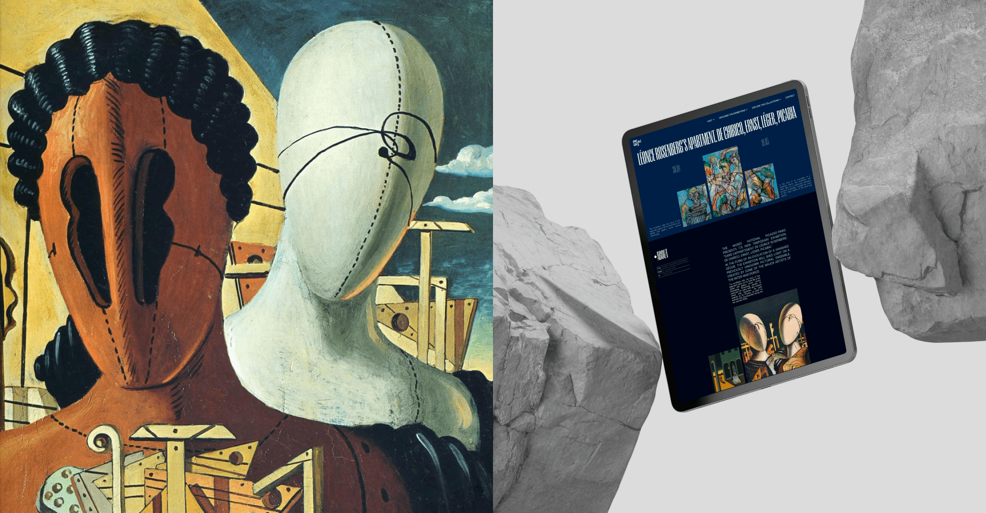 MUSEUM PICASSO-PARIS | Corporate website redesign — Изображение №11 — Интерфейсы, Брендинг на Dprofile