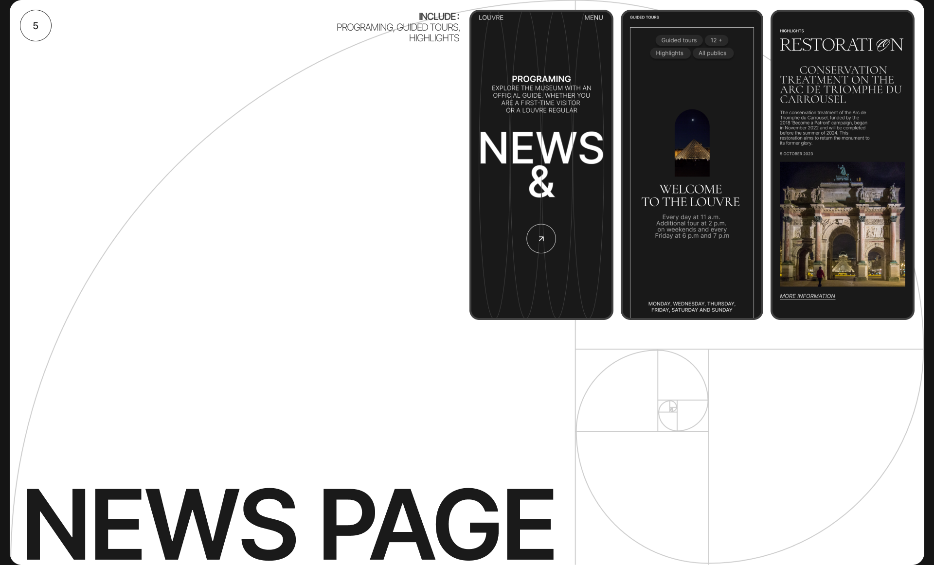 The Louvre | Website Redesign — Изображение №9 — Интерфейсы на Dprofile