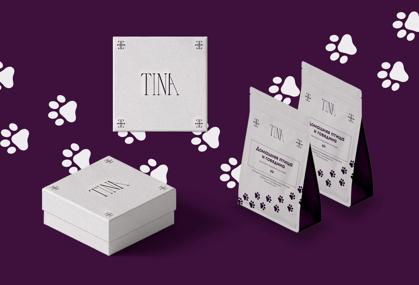 TINA - фирменный стиль для благотворительной выставки. — Изображение №11 — Брендинг на Dprofile