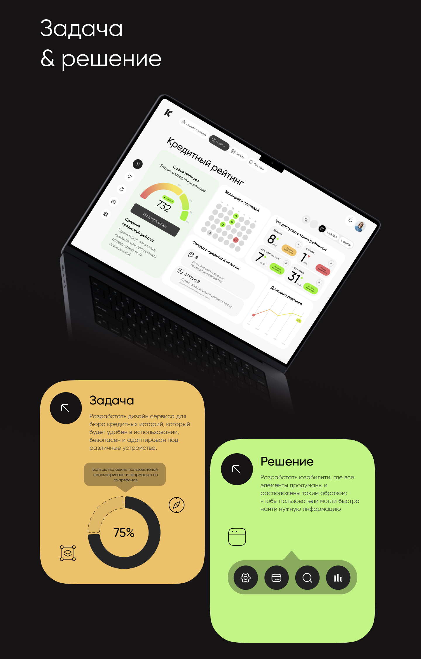 CredNavi UI UX Design — Изображение №5 — Интерфейсы на Dprofile