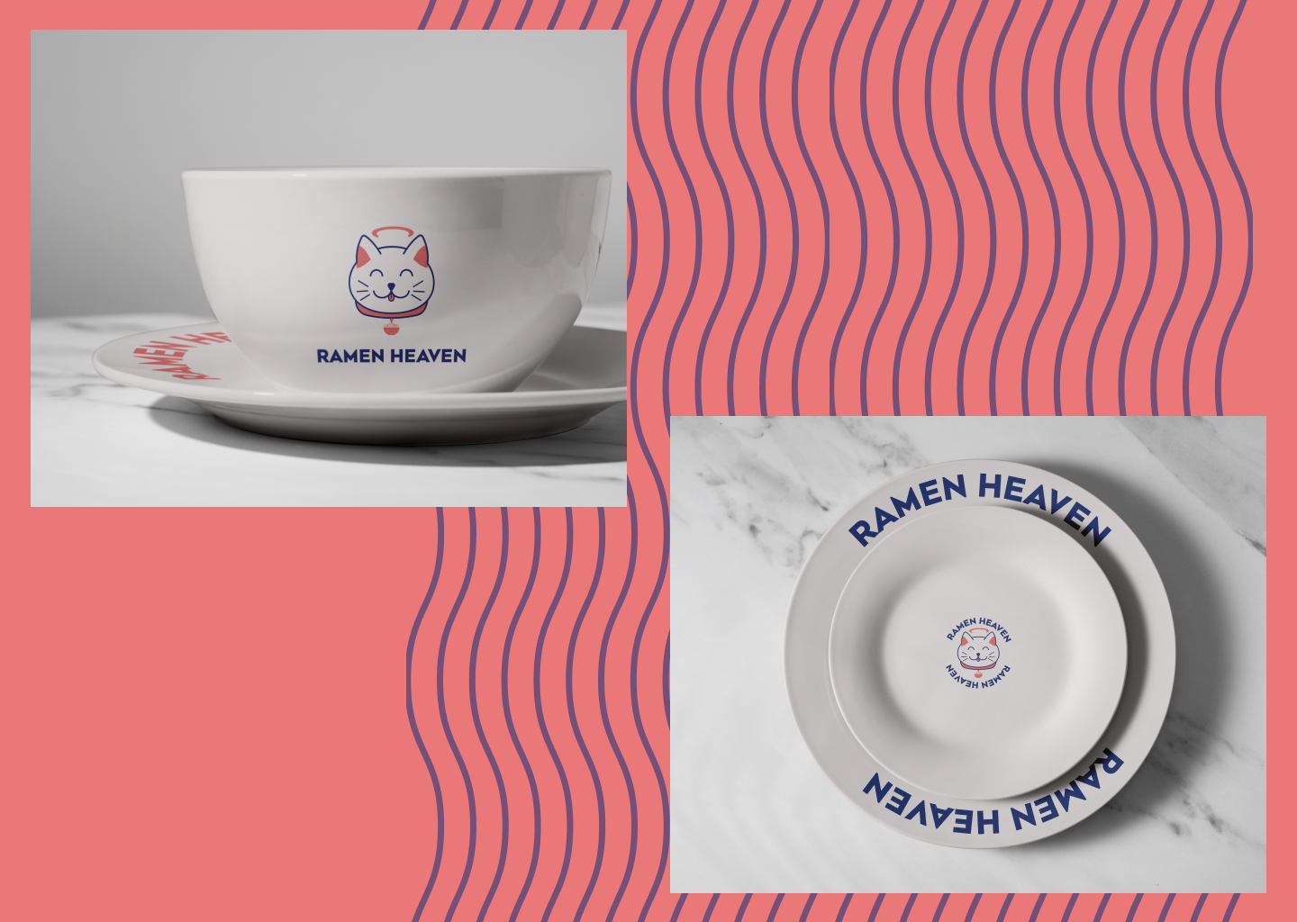 Фирменный стиль "Ramen Heaven" — Изображение №10 — Брендинг на Dprofile
