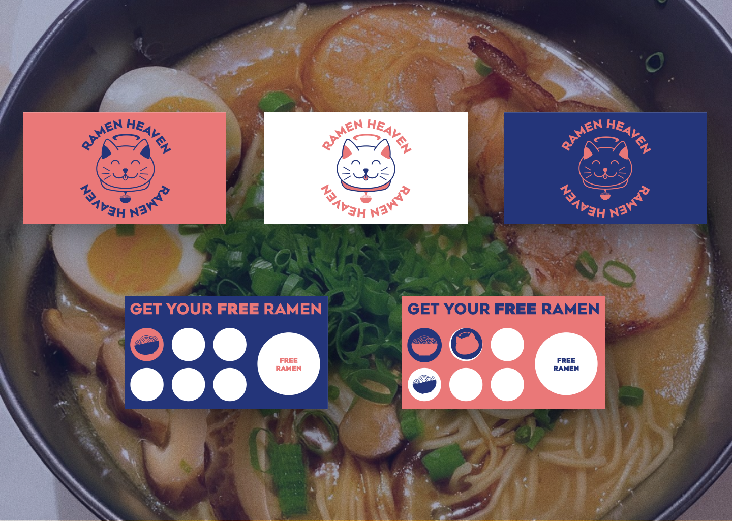 Фирменный стиль "Ramen Heaven" — Изображение №9 — Брендинг на Dprofile