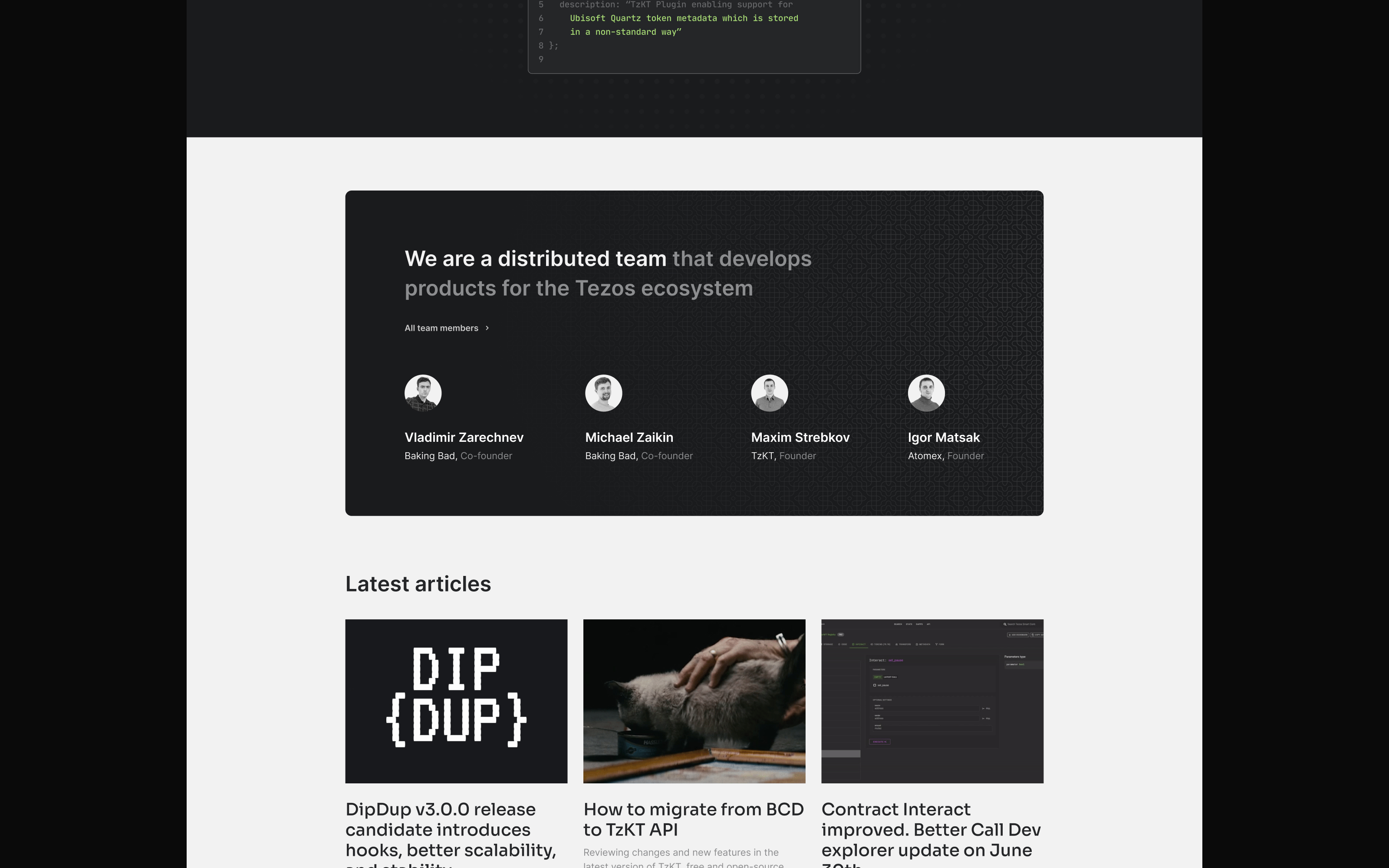 Сайт-визитка Baking Bad — Изображение №5 — Интерфейсы на Dprofile