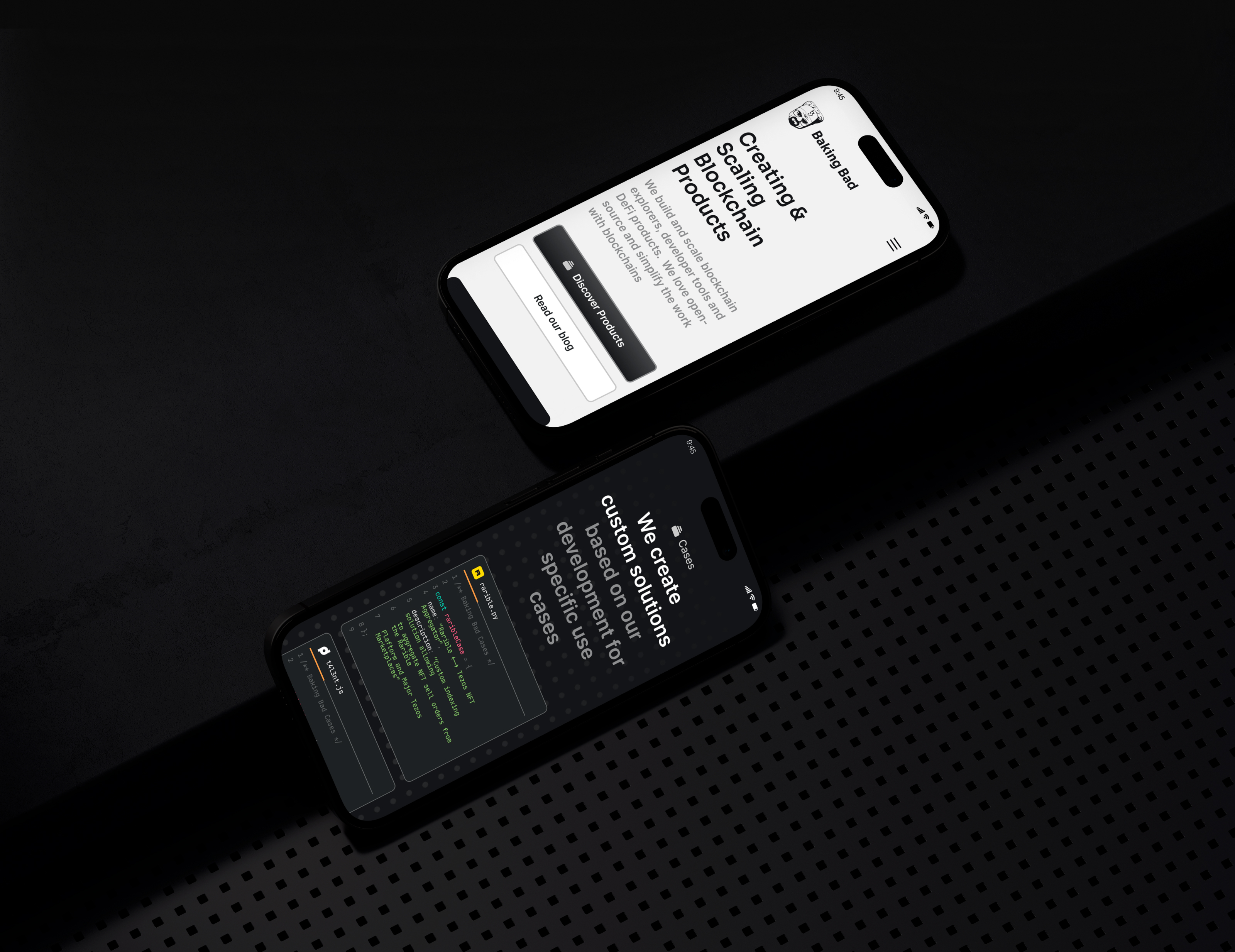 Сайт-визитка Baking Bad — Изображение №9 — Интерфейсы на Dprofile