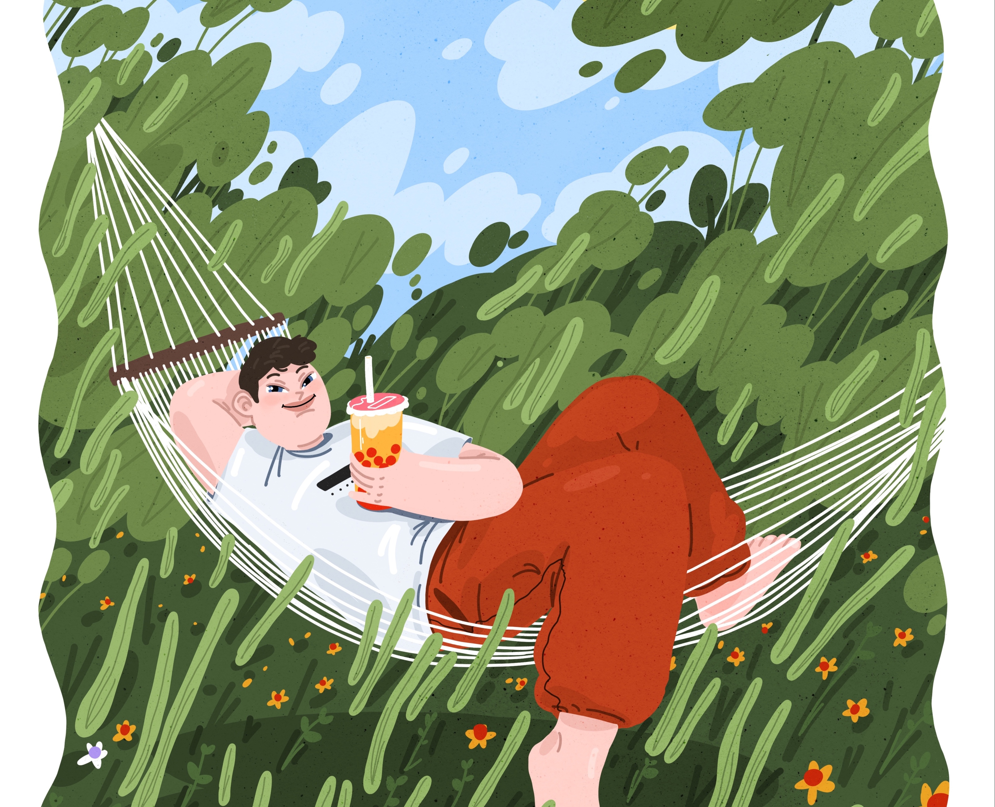 Для кофейни — Иллюстрация, Графика на Dprofile