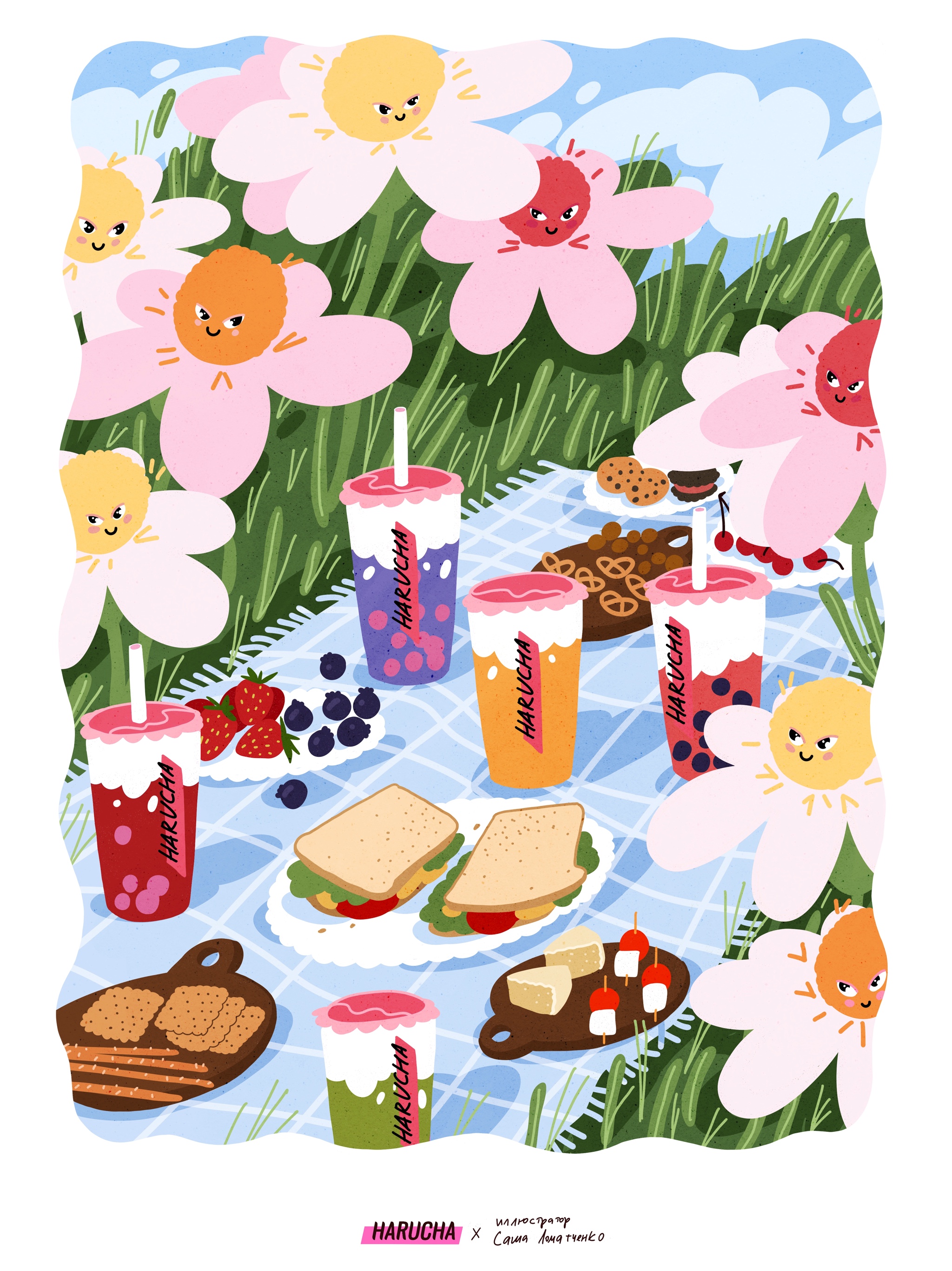 Для кофейни — Изображение №7 — Иллюстрация, Графика на Dprofile