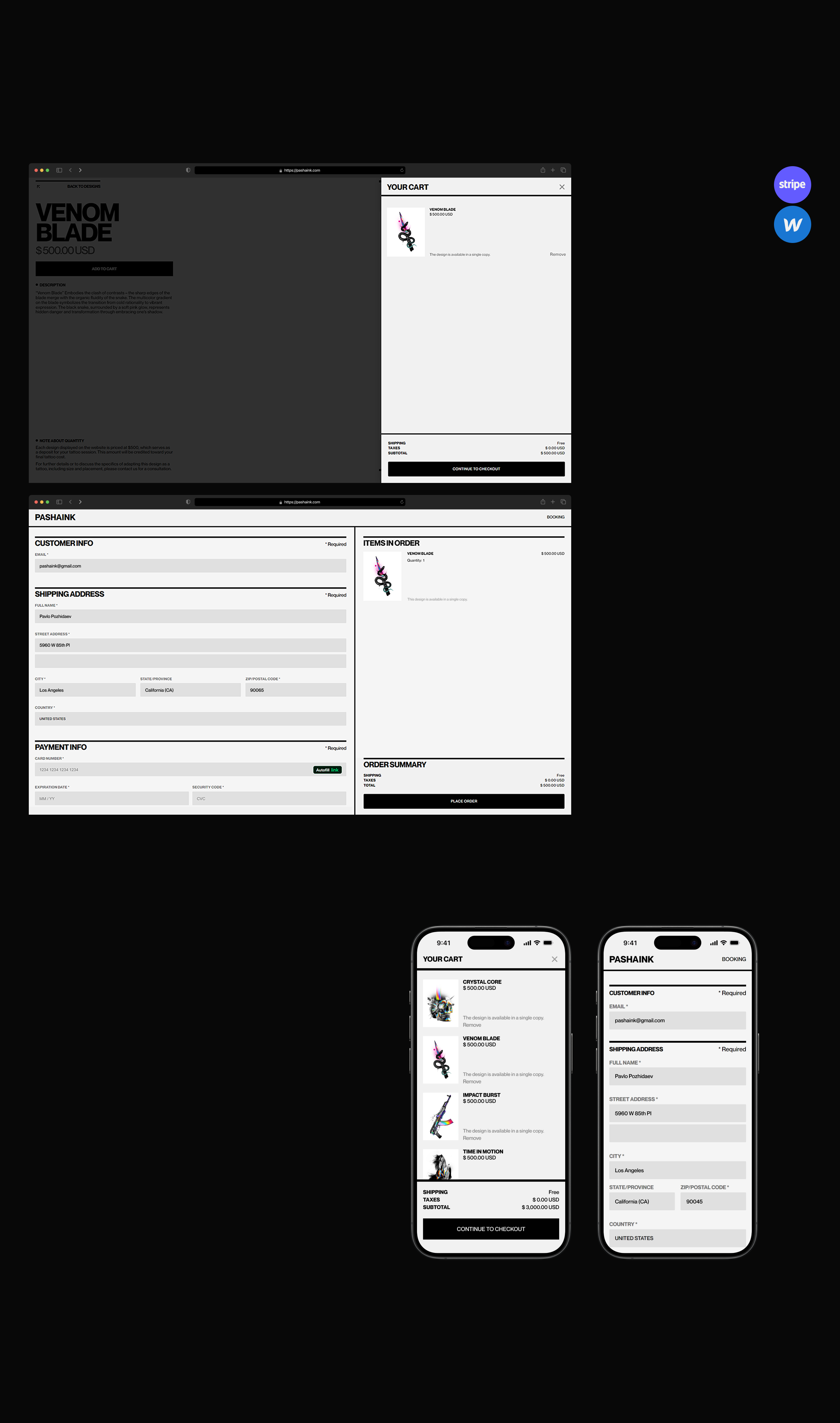 Pasha Ink — Изображение №6 — Интерфейсы, Анимация на Dprofile