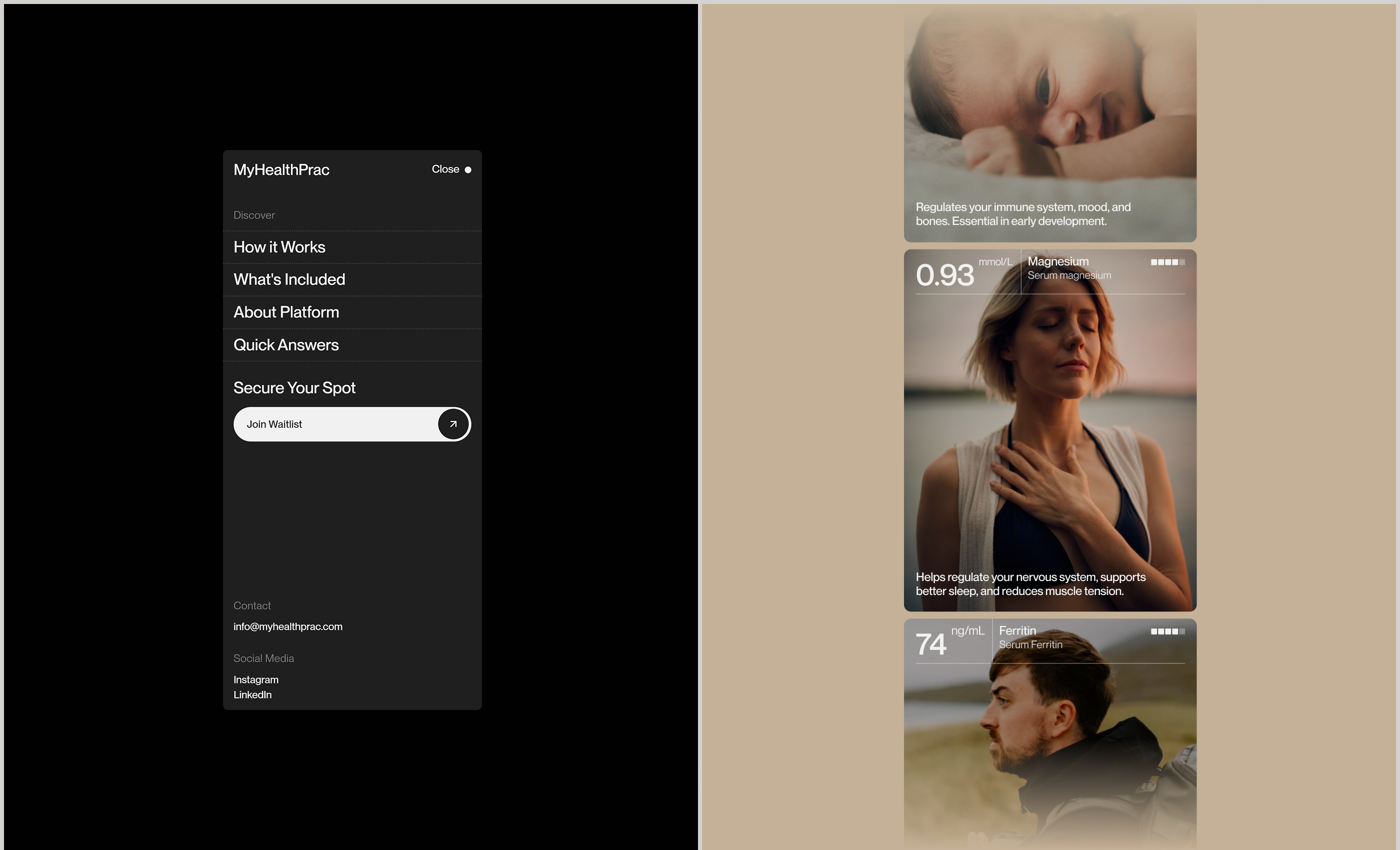 MyHealthPrac — Изображение №2 — Интерфейсы, Анимация на Dprofile