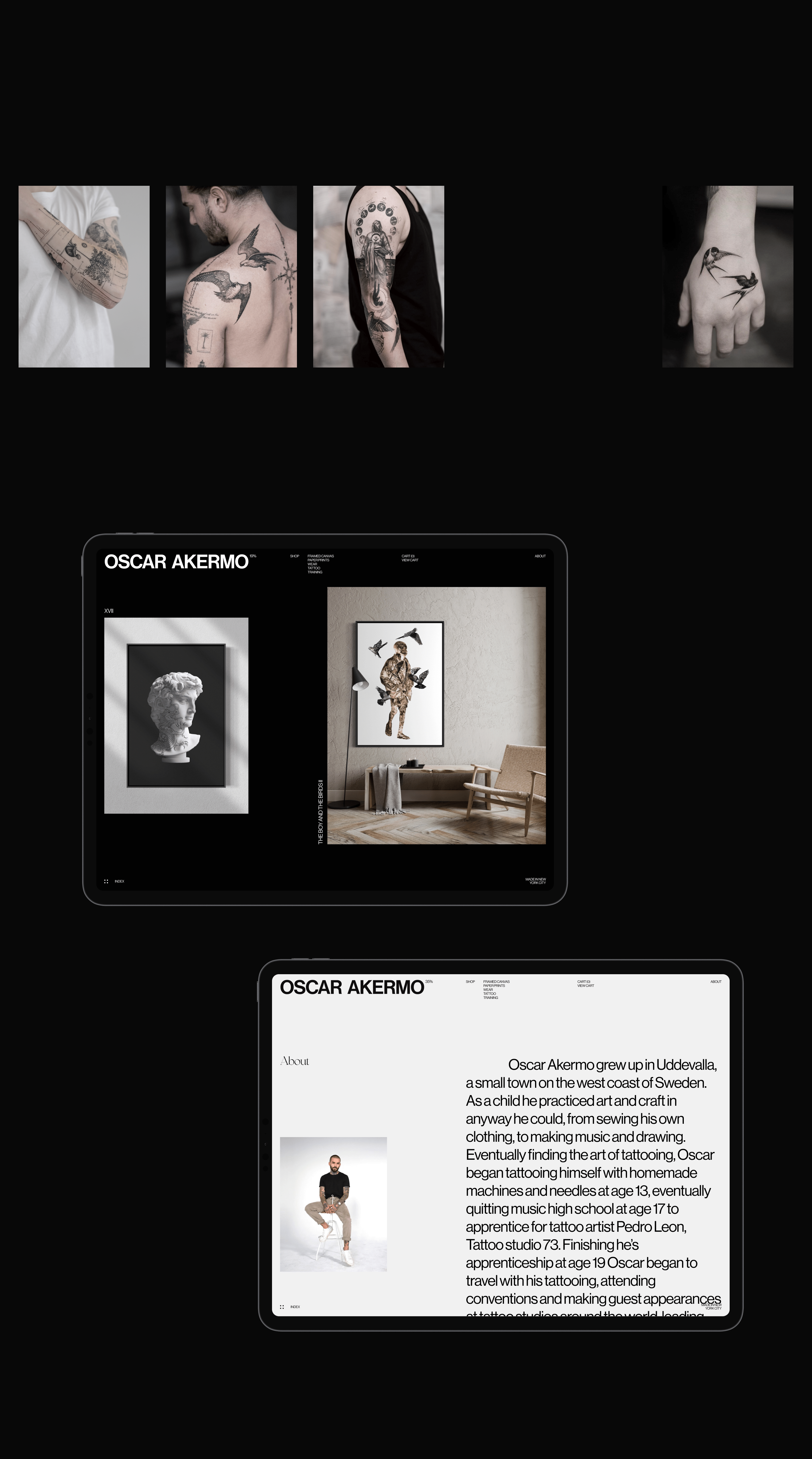 Oscar Akermo Portfolio — Изображение №3 — Интерфейсы, Анимация на Dprofile