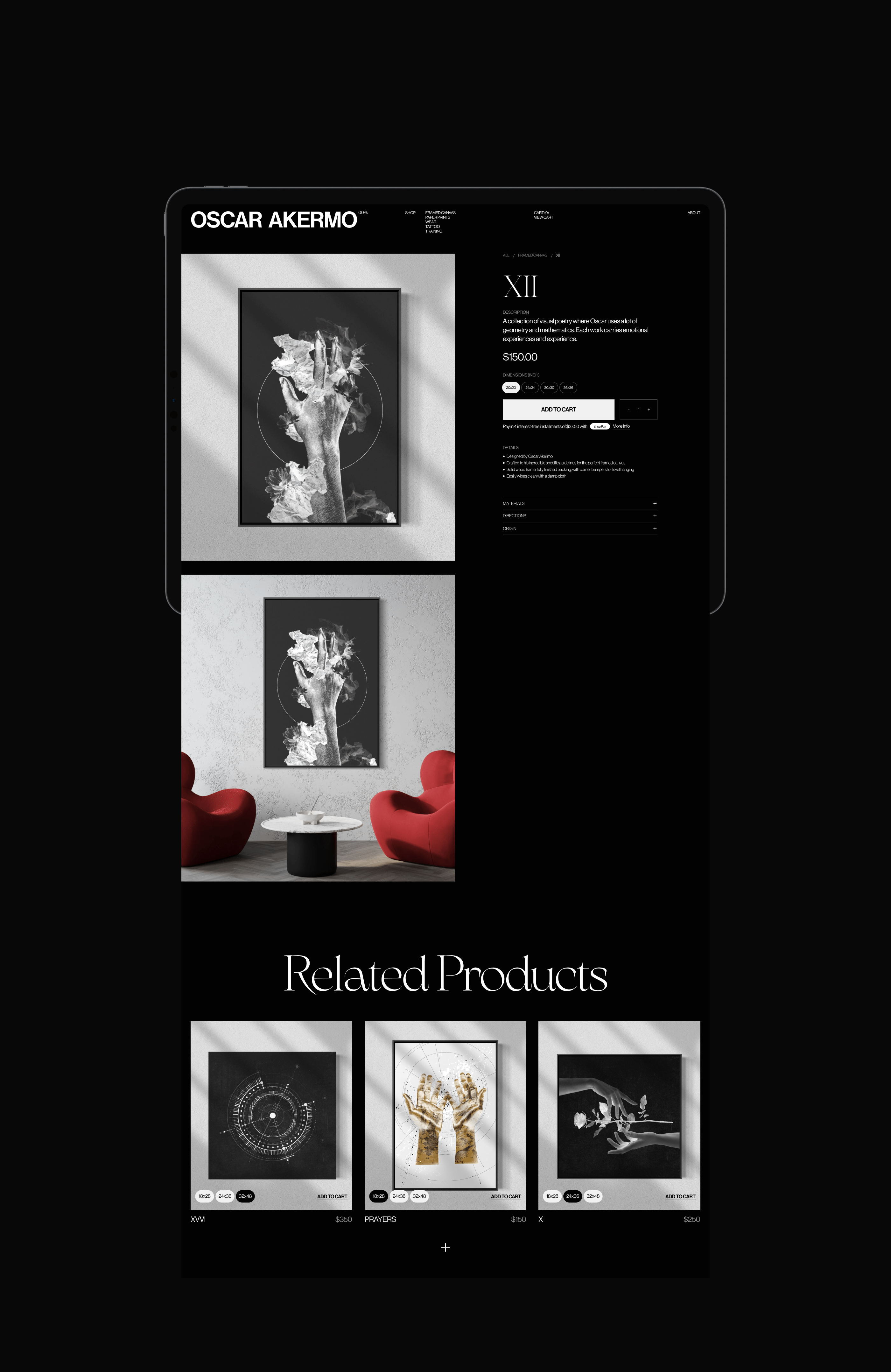 Oscar Akermo Portfolio — Изображение №14 — Интерфейсы, Анимация на Dprofile