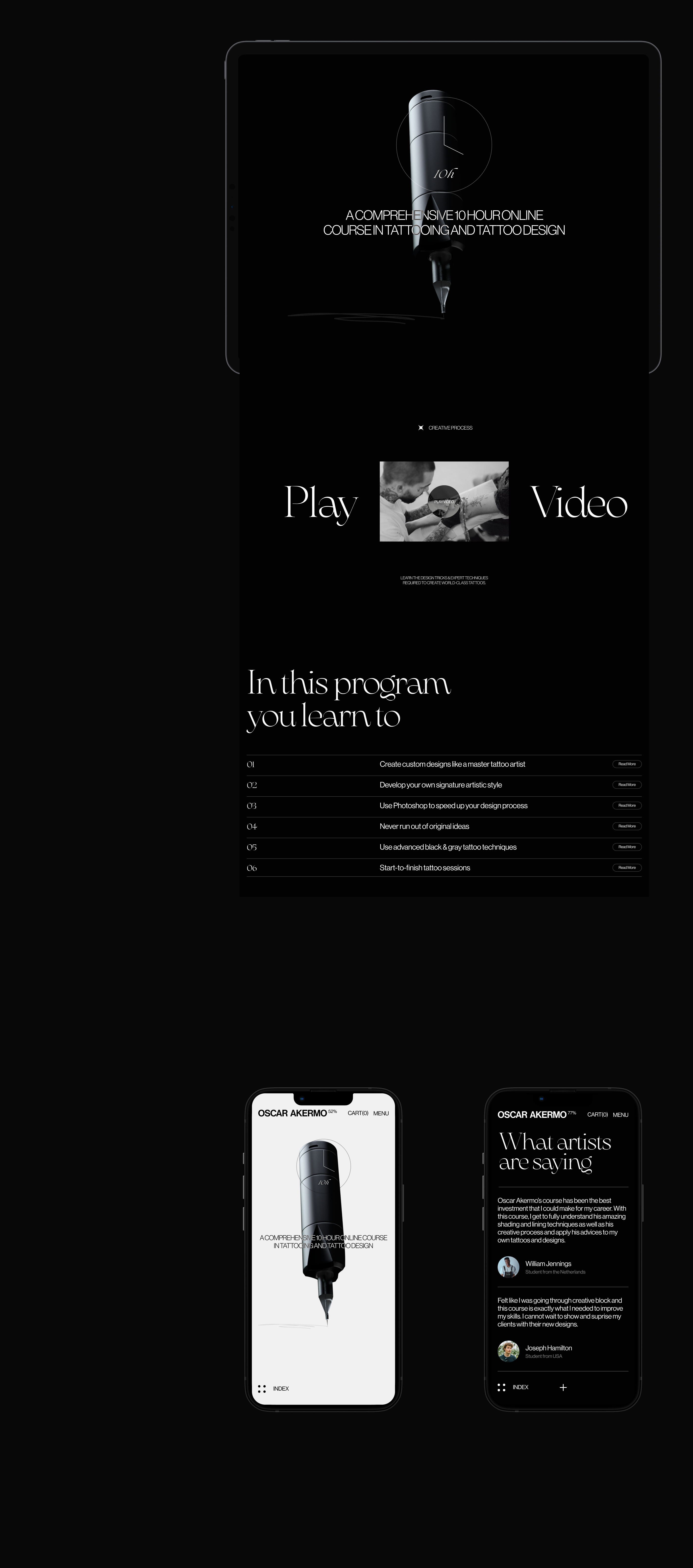 Oscar Akermo Portfolio — Изображение №11 — Интерфейсы, Анимация на Dprofile