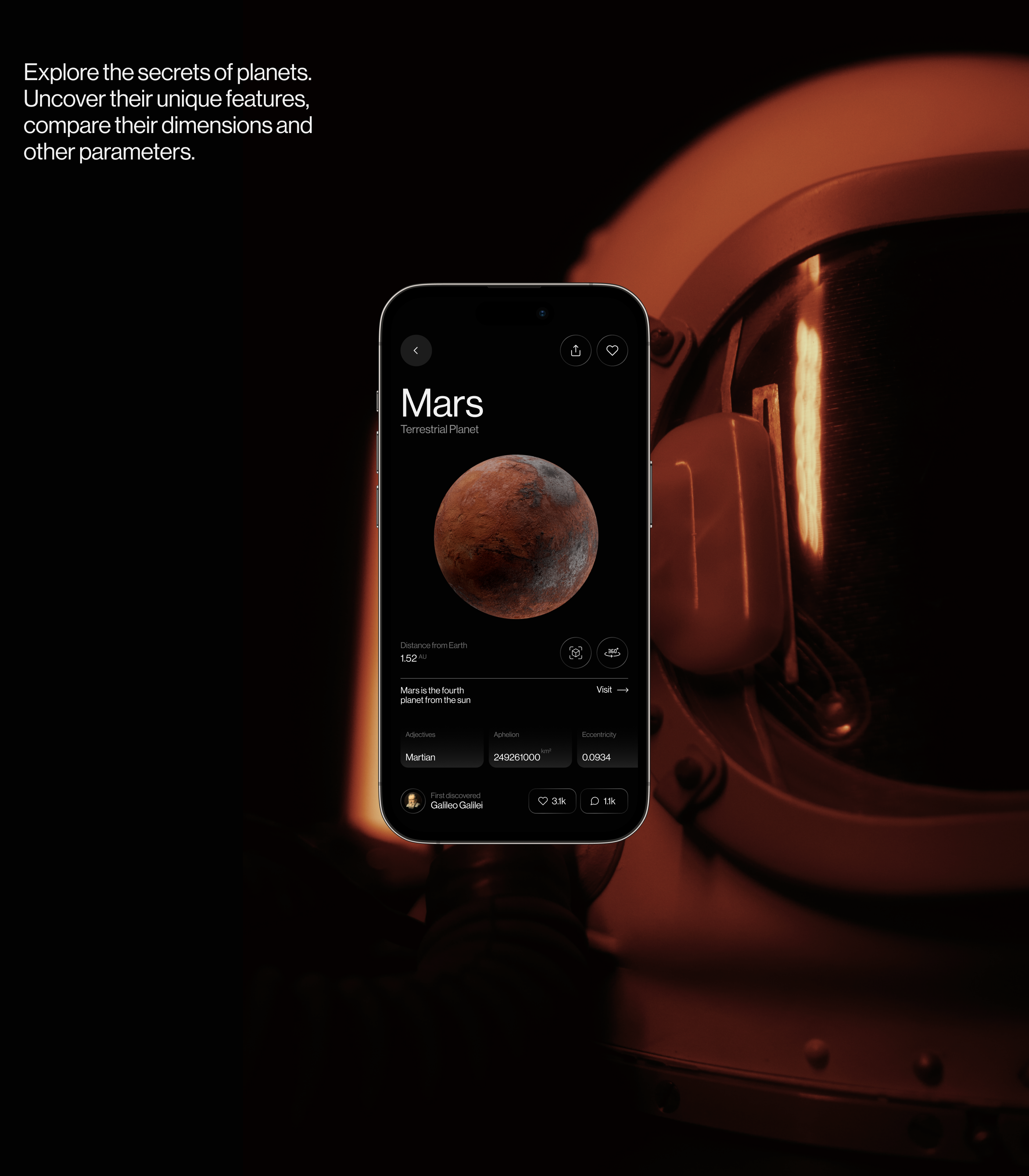 Cosmo App — Изображение №6 — Интерфейсы, Анимация на Dprofile