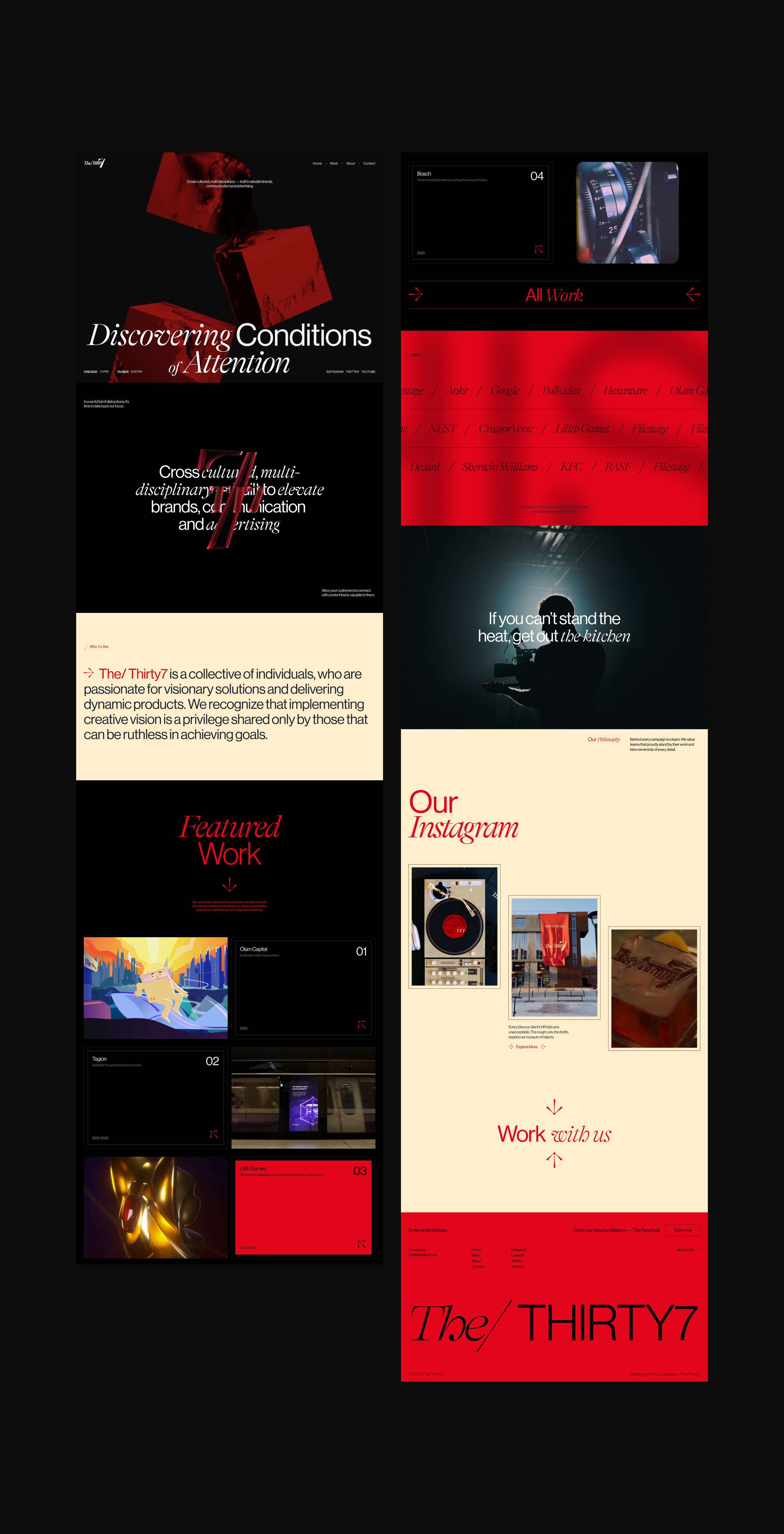 The/ Thirty7 — Изображение №3 — Интерфейсы, Анимация на Dprofile