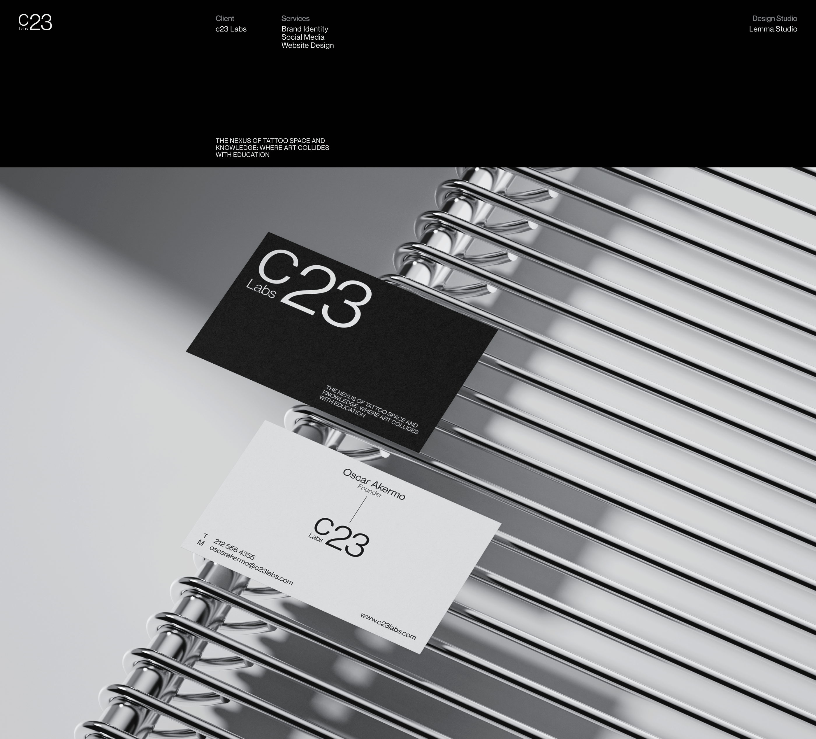 c23 Labs — Изображение №1 — Интерфейсы, Брендинг на Dprofile