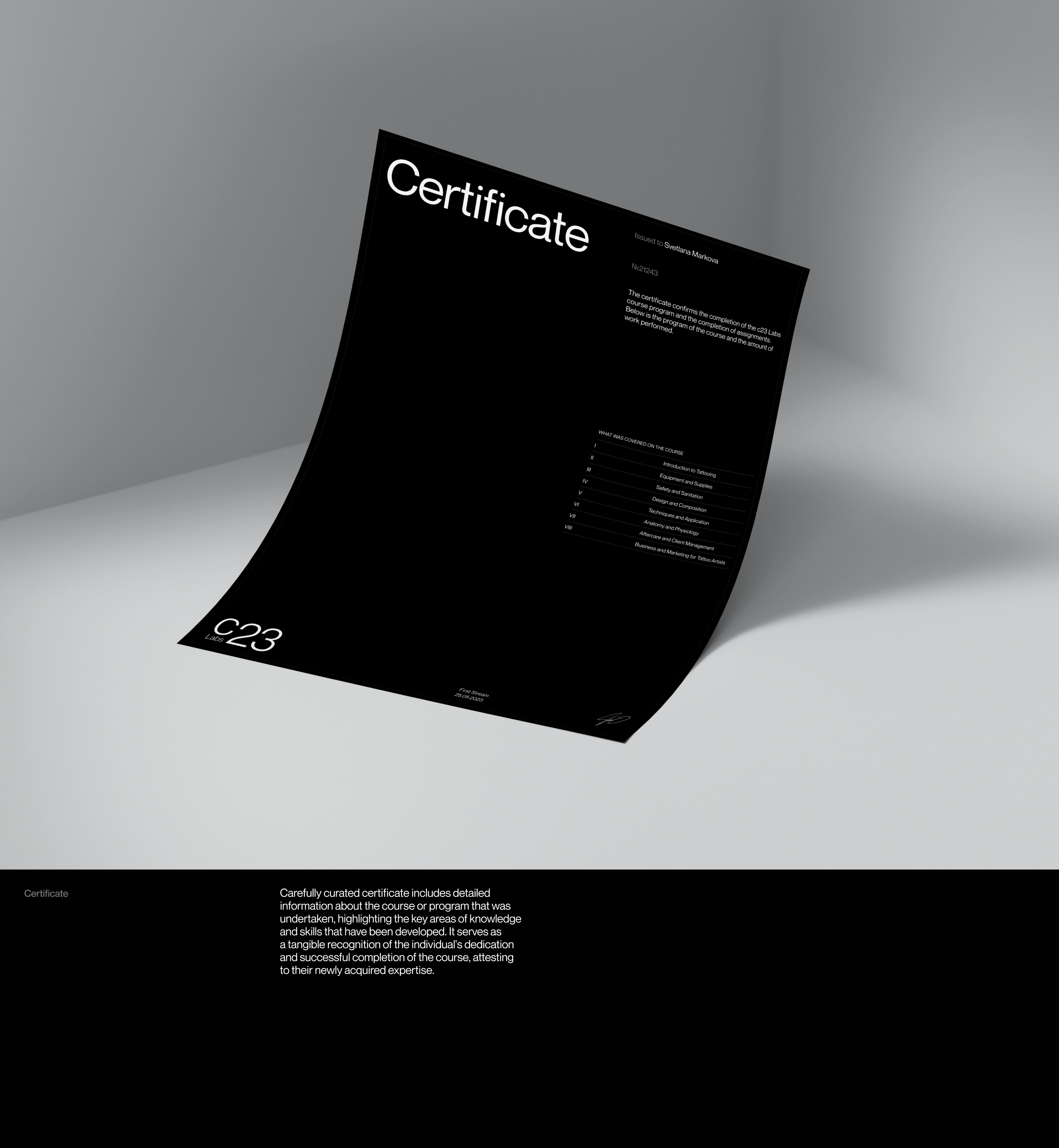 c23 Labs — Изображение №4 — Интерфейсы, Брендинг на Dprofile