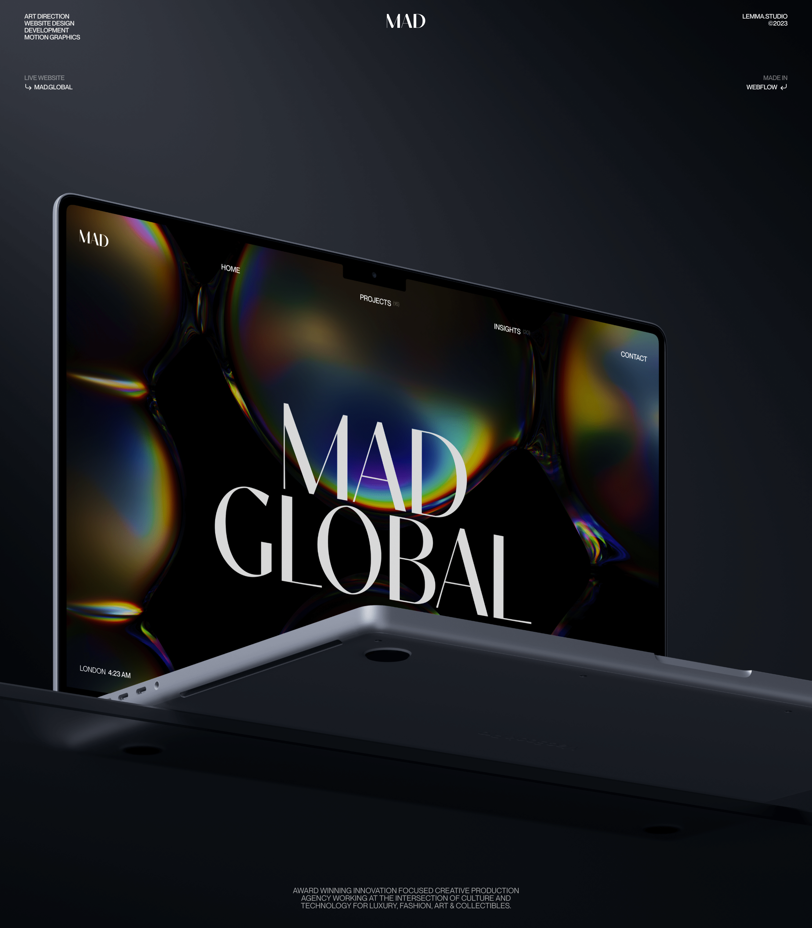 Mad Global — Изображение №1 — Интерфейсы, Анимация на Dprofile