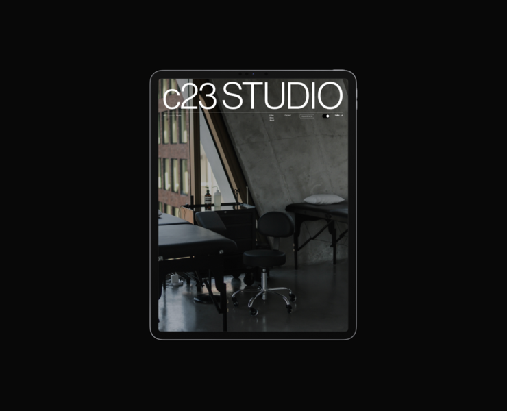 c23 Studio Tattoo Studio — Интерфейсы на Dprofile