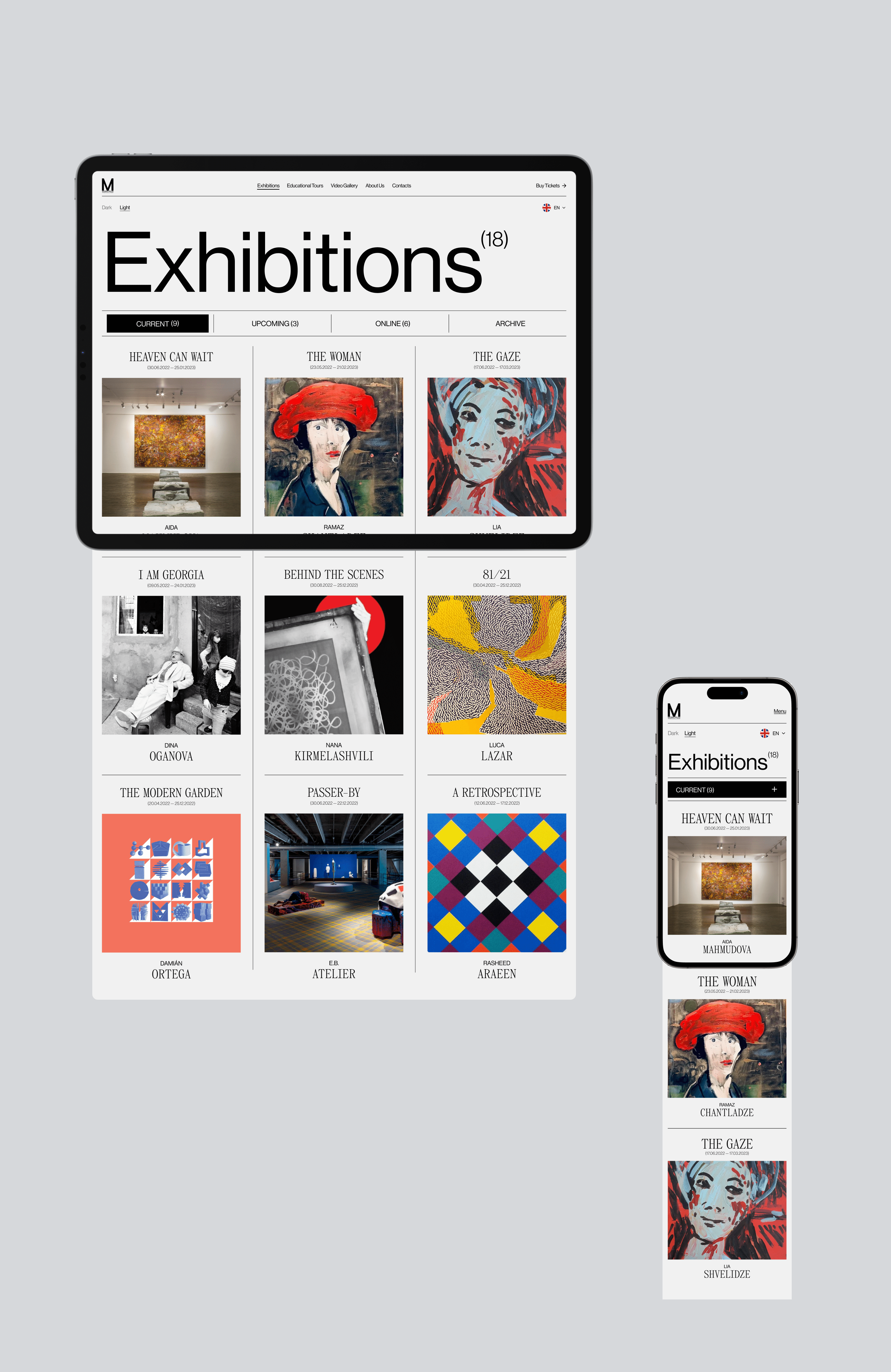 MoMA Tbilisi — Изображение №7 — Интерфейсы, Анимация на Dprofile