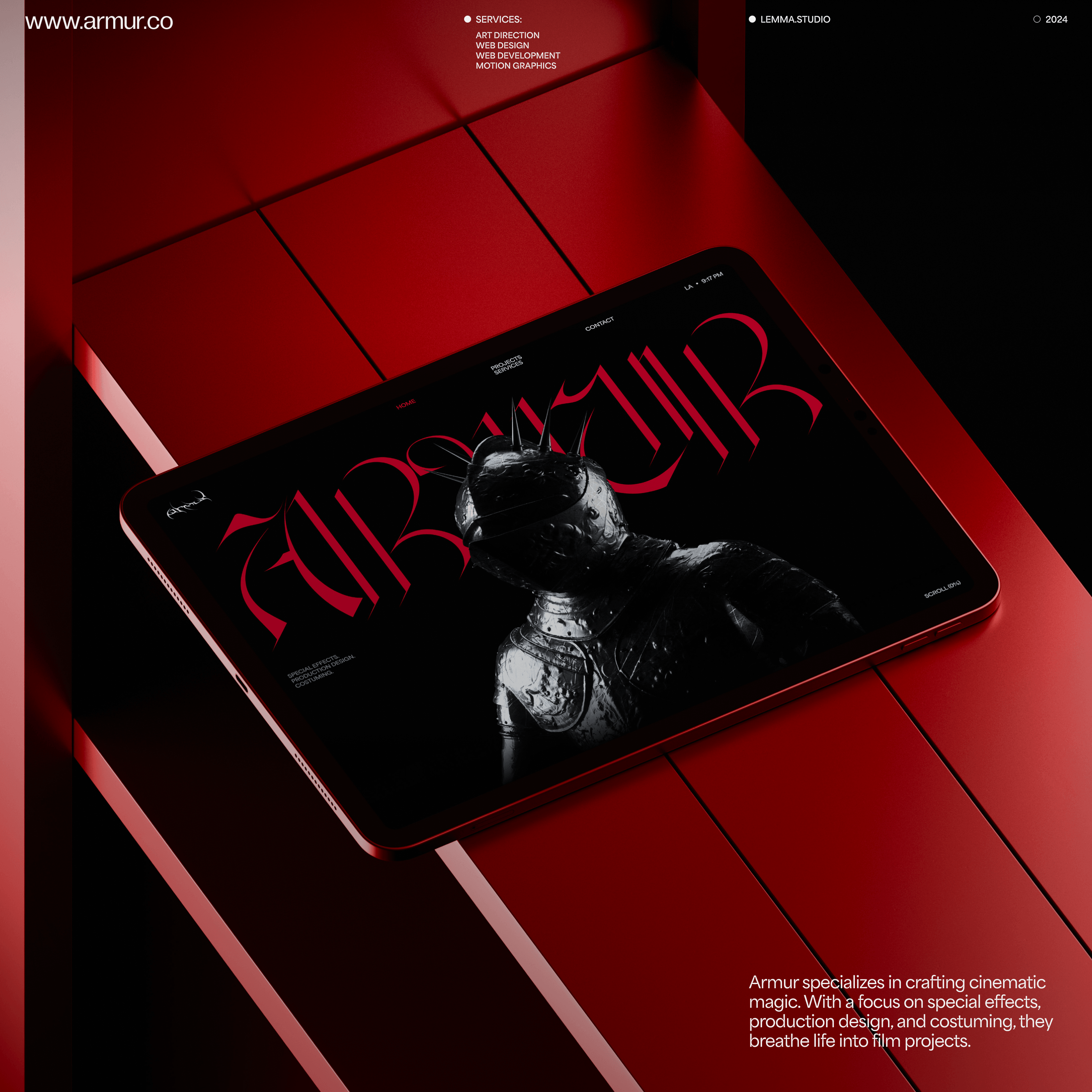 Armur — Изображение №1 — Интерфейсы, Анимация на Dprofile