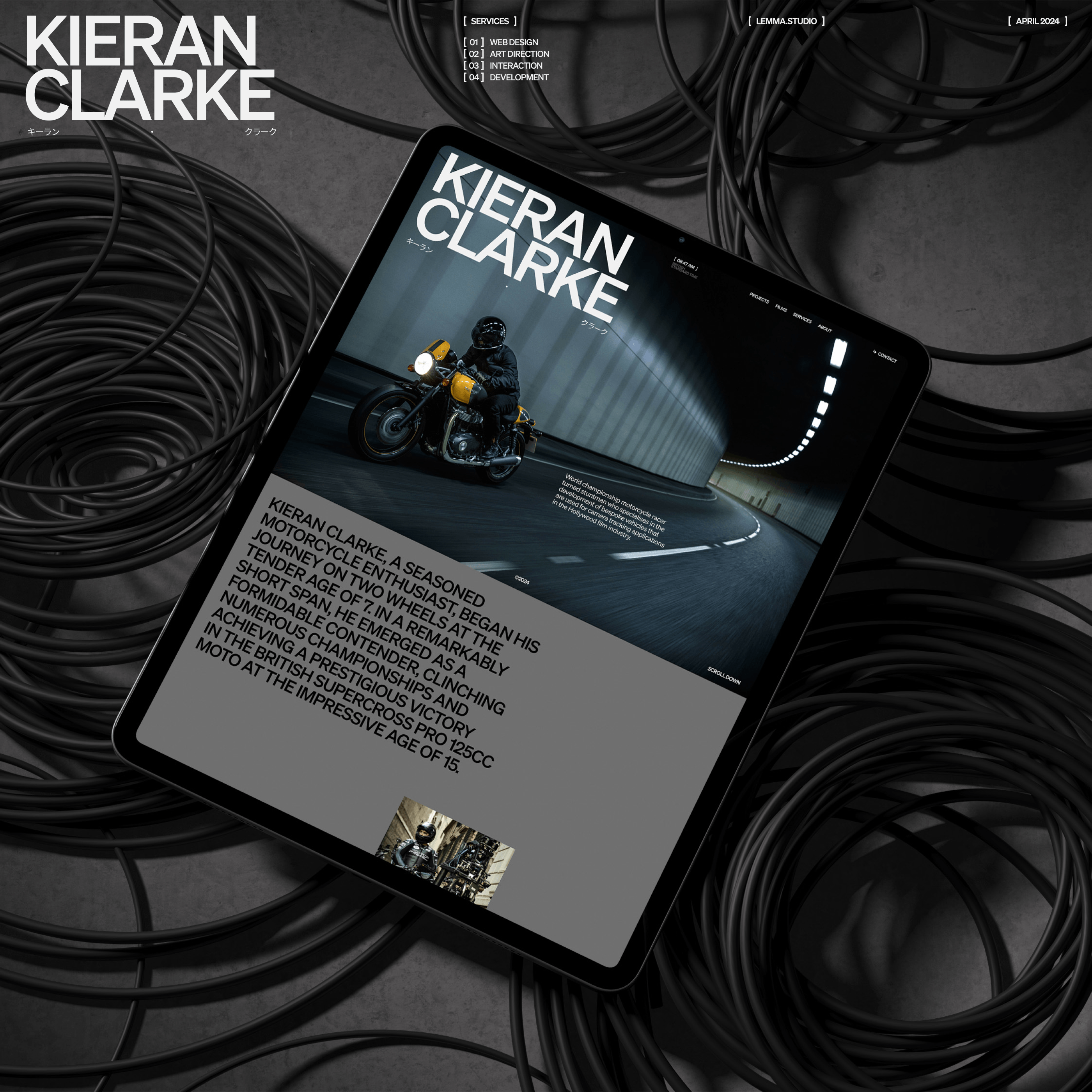 Kieran Clarke — Изображение №1 — Интерфейсы, Анимация на Dprofile