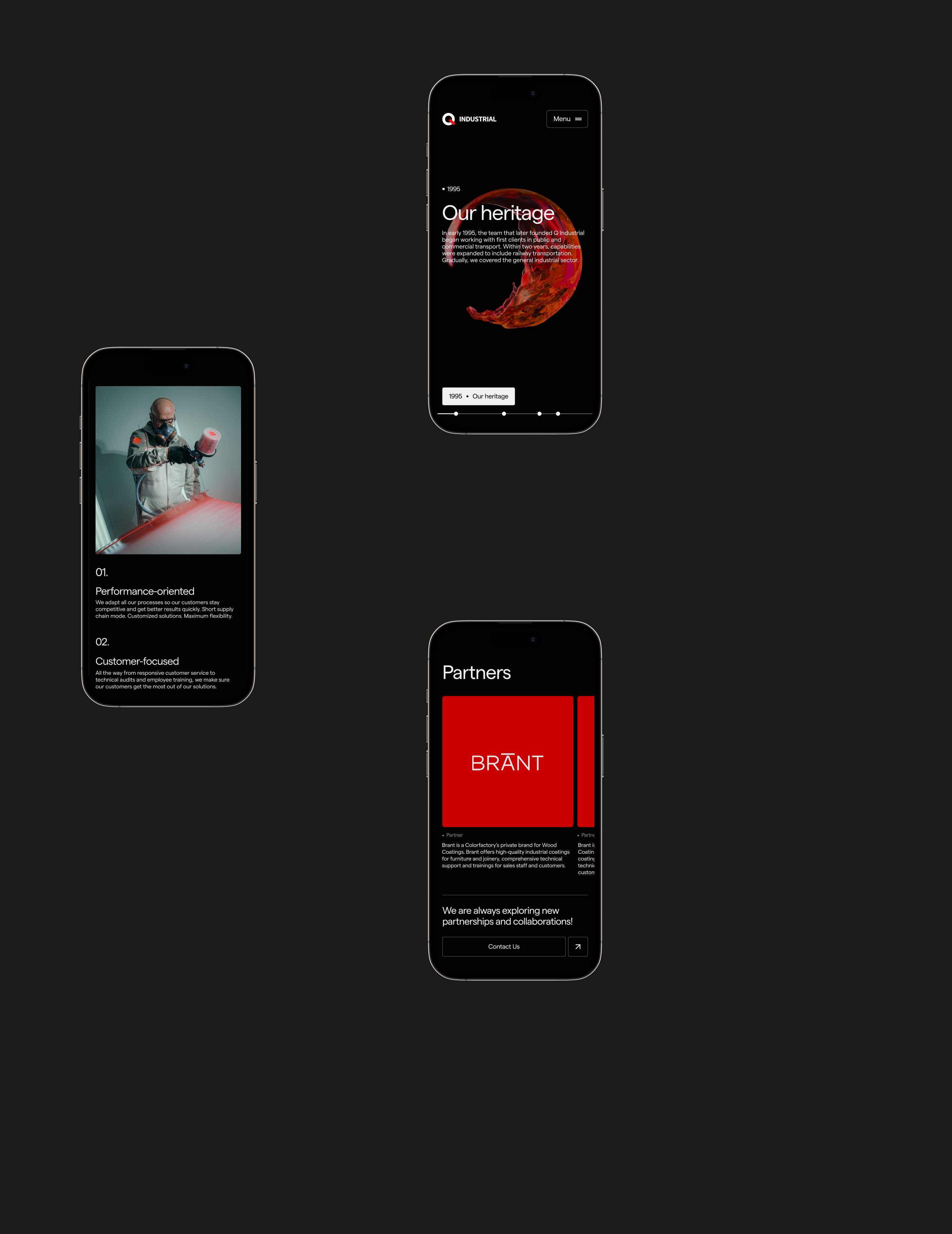 Q Industrial — Изображение №10 — Интерфейсы, Анимация на Dprofile