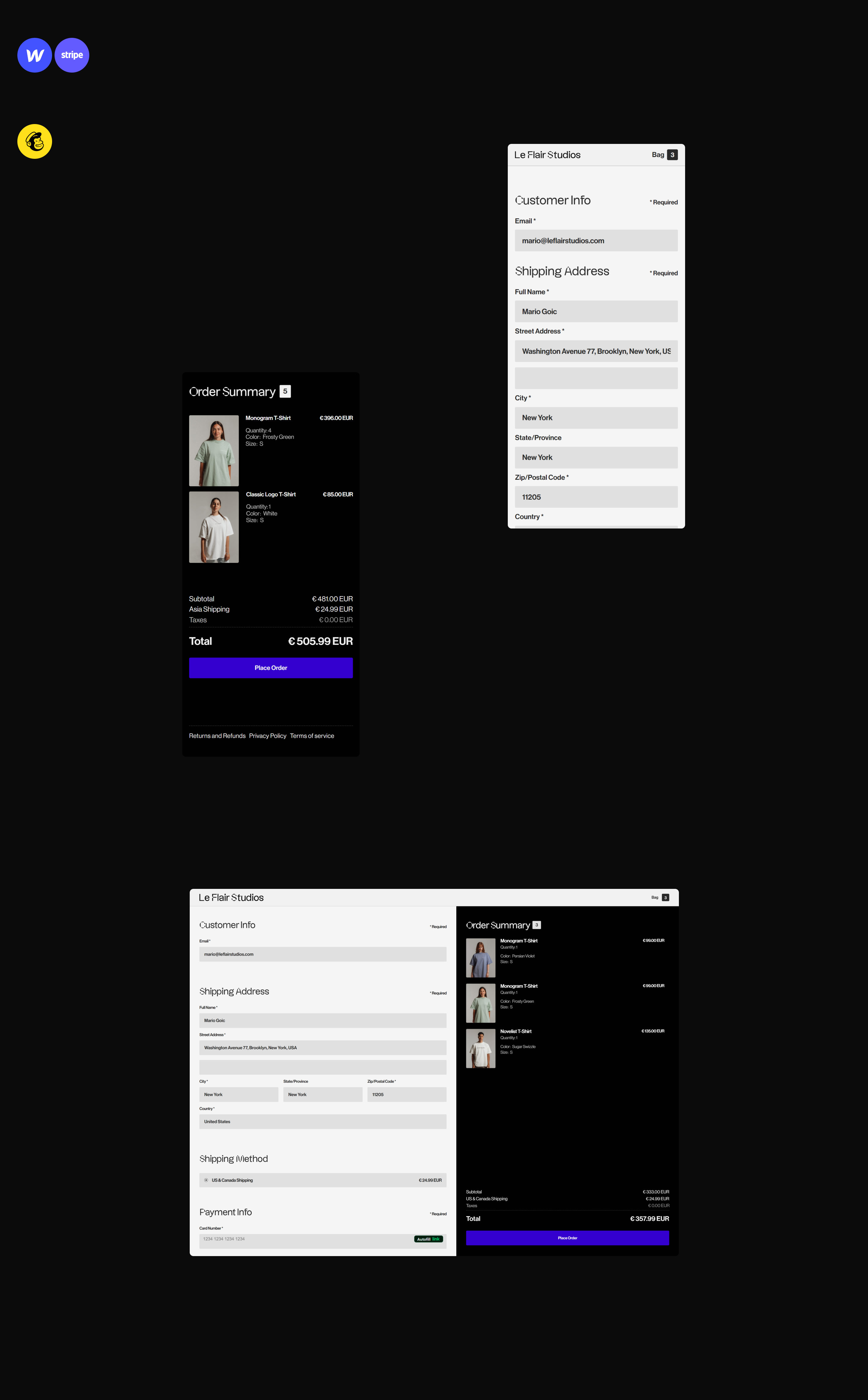 Le Flair Studios — Изображение №10 — Интерфейсы на Dprofile
