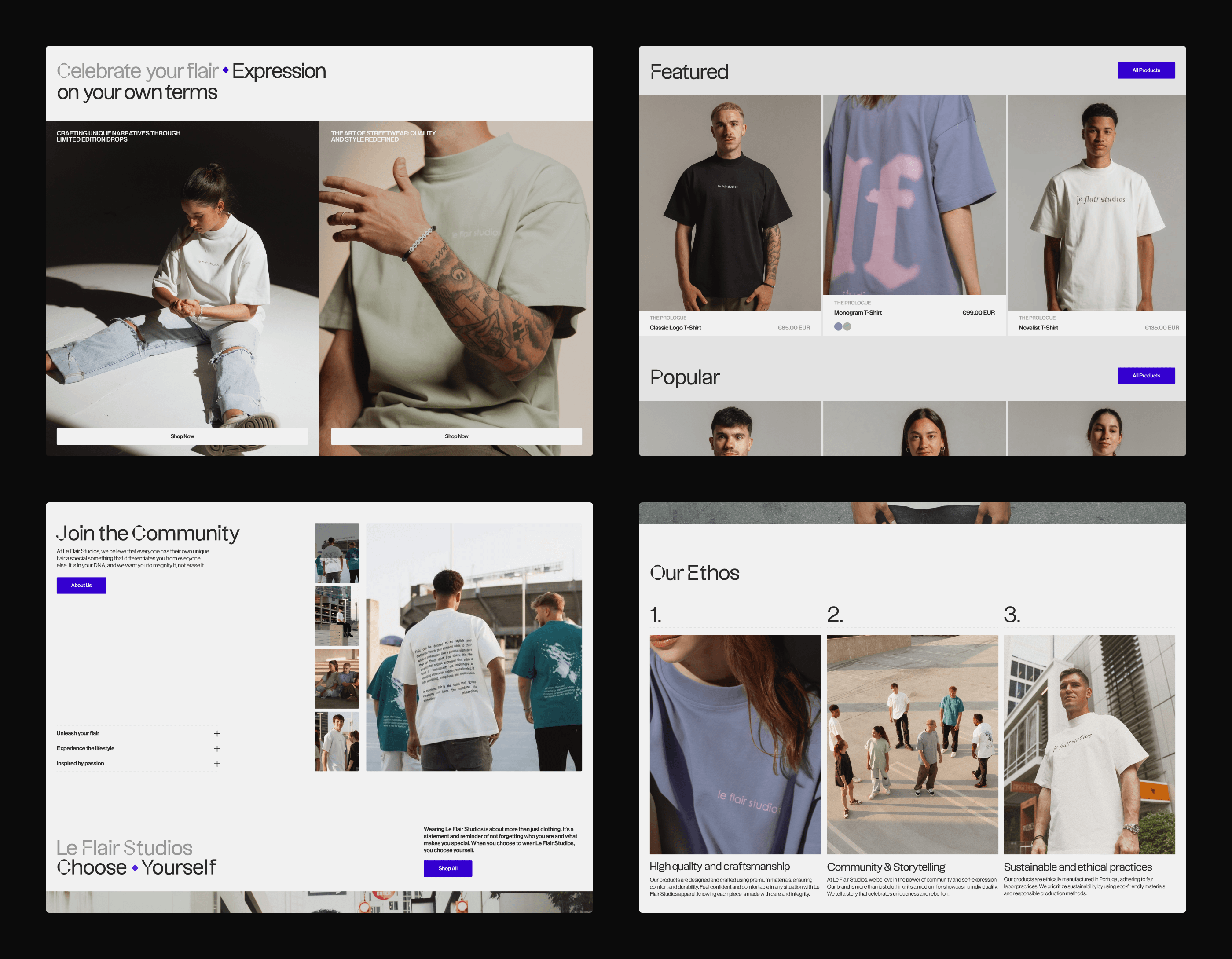 Le Flair Studios — Изображение №3 — Интерфейсы на Dprofile