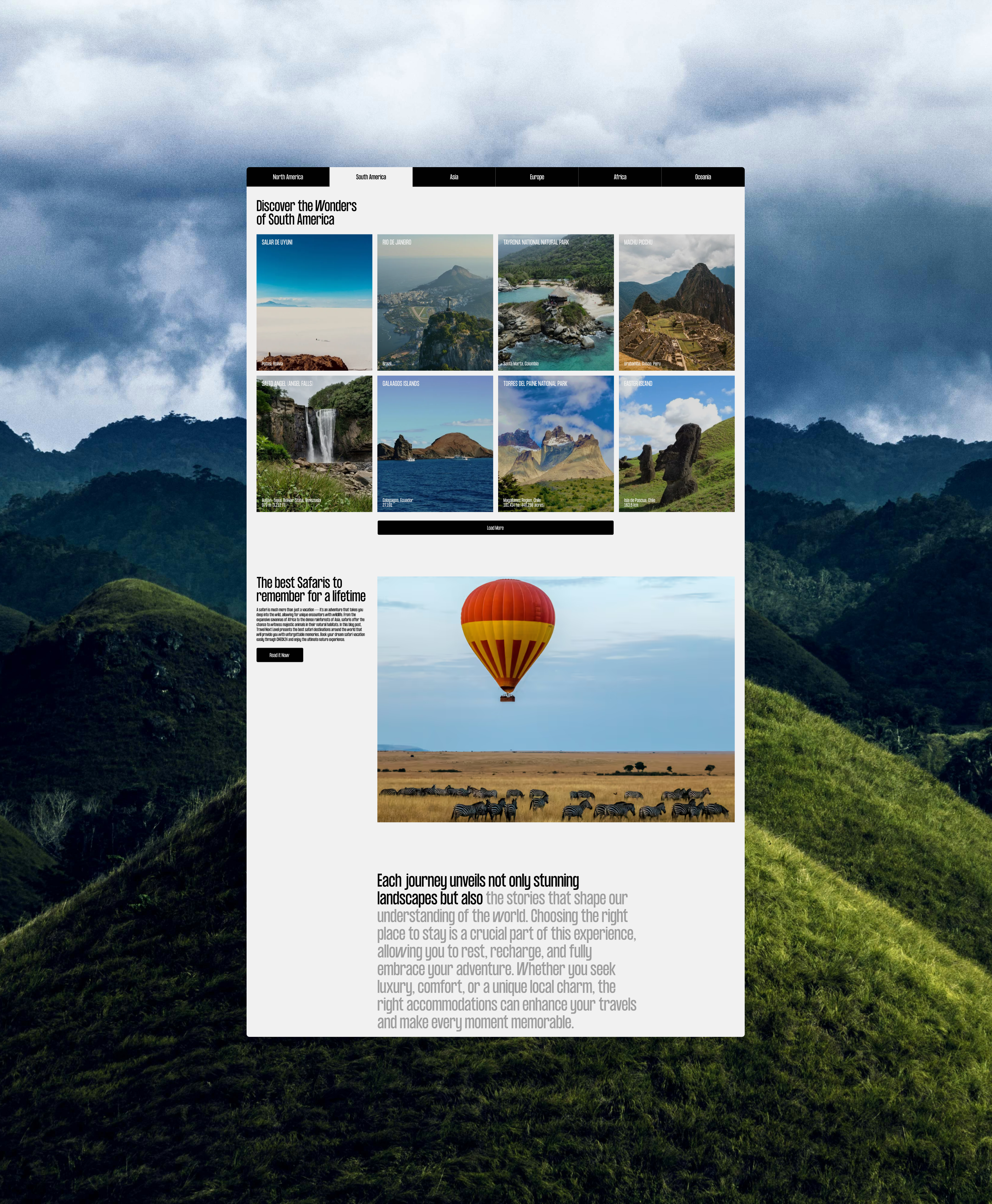 Travel Next Level — Изображение №3 — Интерфейсы, 3D на Dprofile