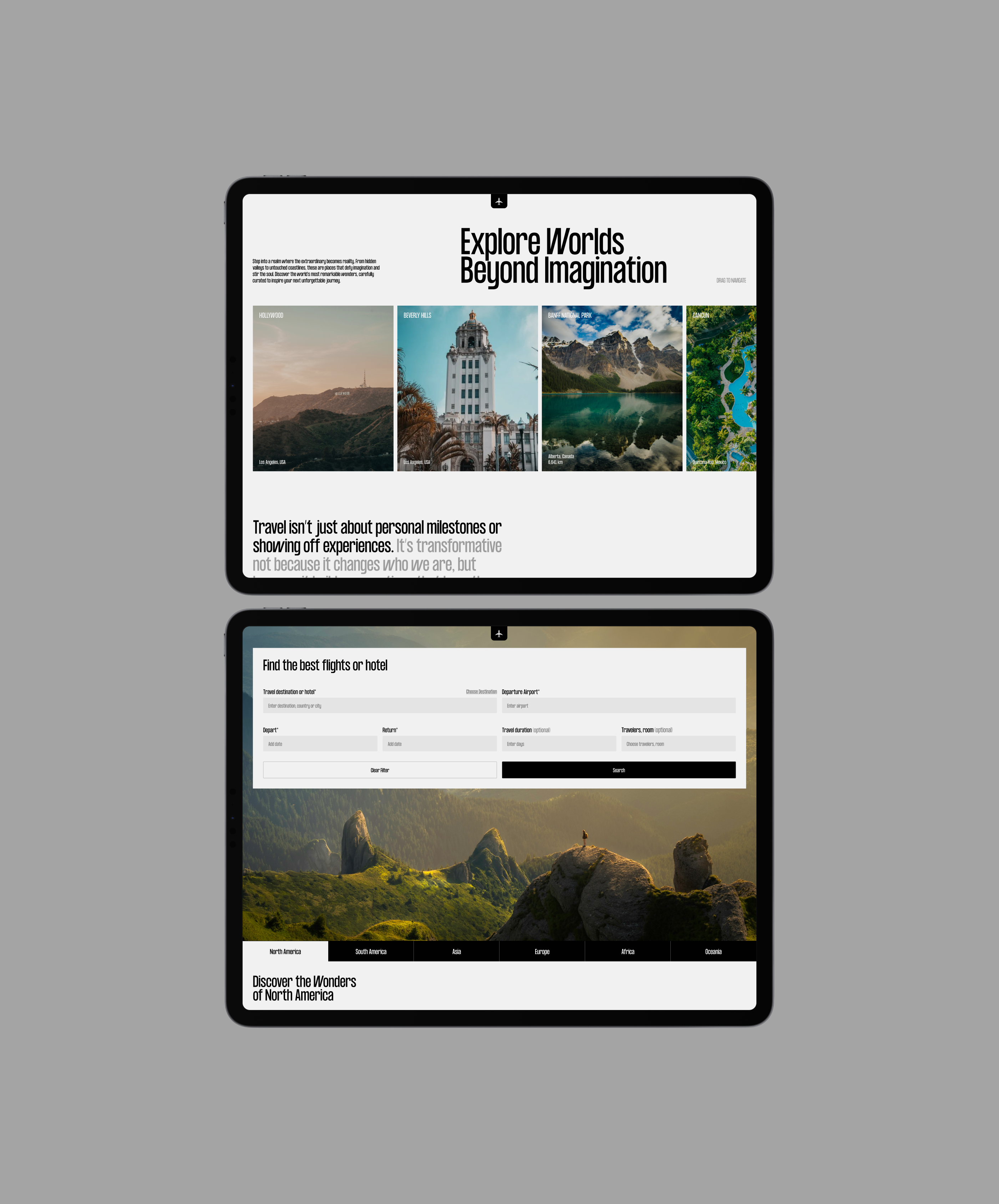 Travel Next Level — Изображение №2 — Интерфейсы, 3D на Dprofile