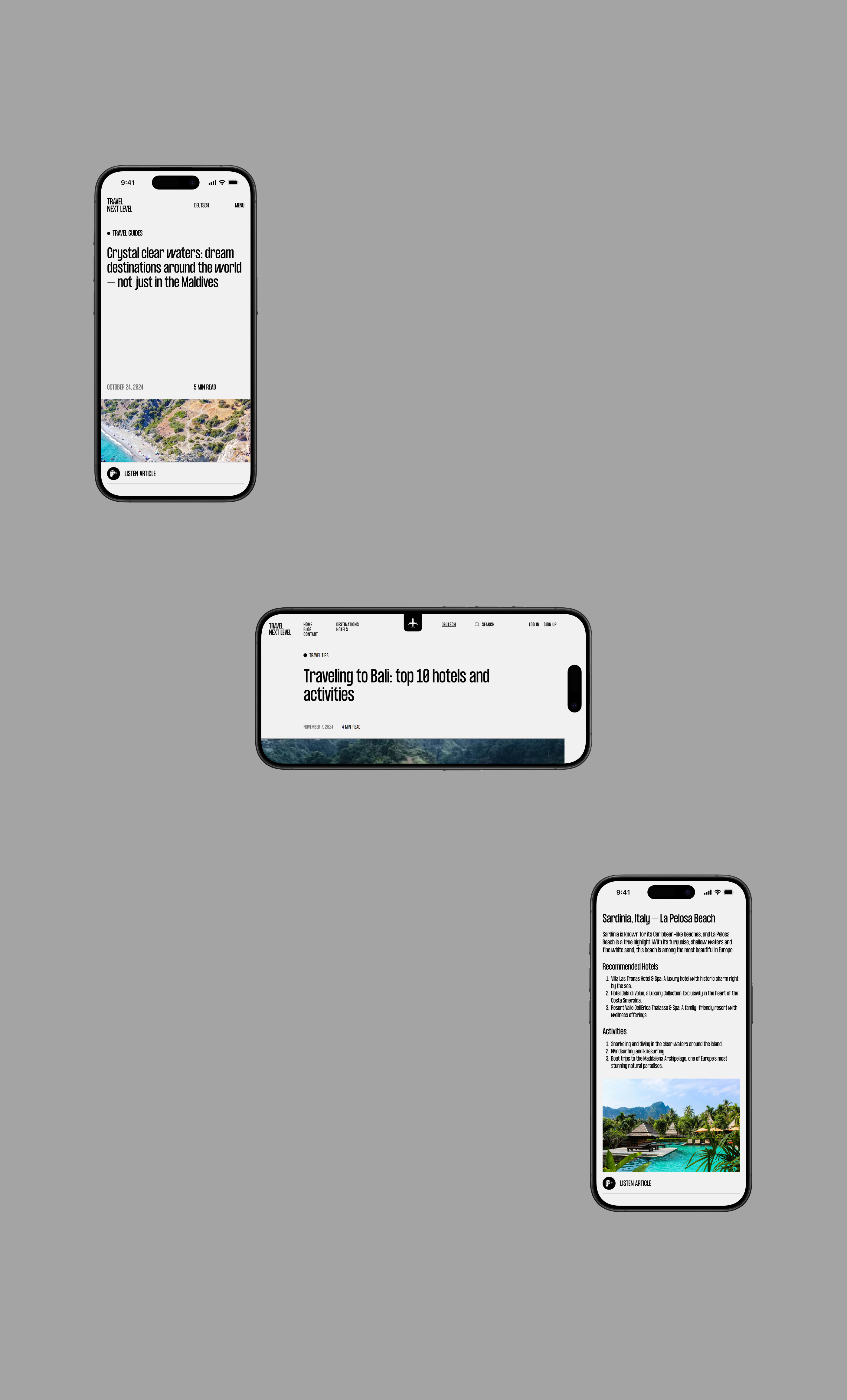 Travel Next Level — Изображение №7 — Интерфейсы, 3D на Dprofile