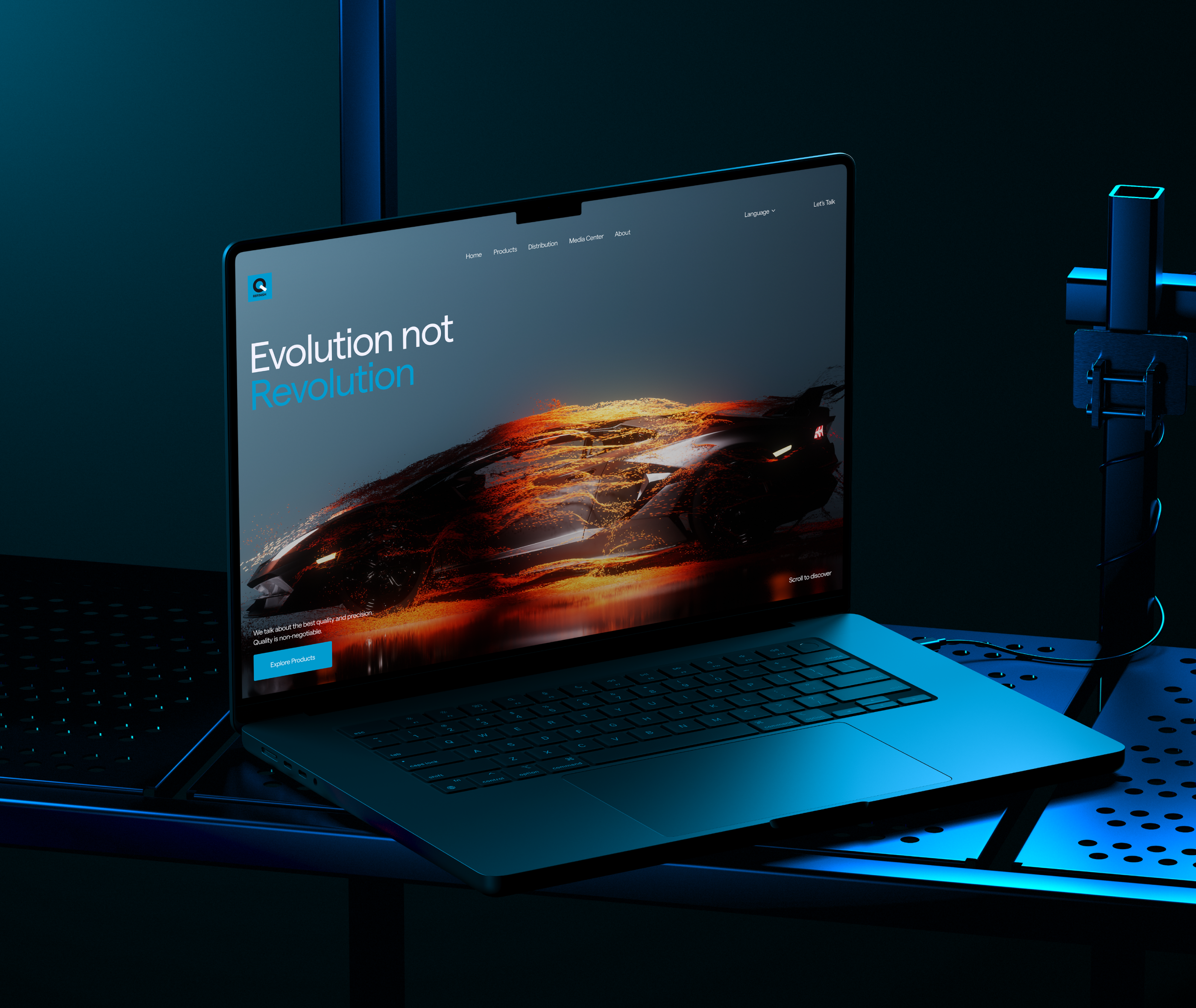 Q Refinish — Изображение №1 — Интерфейсы, Анимация на Dprofile