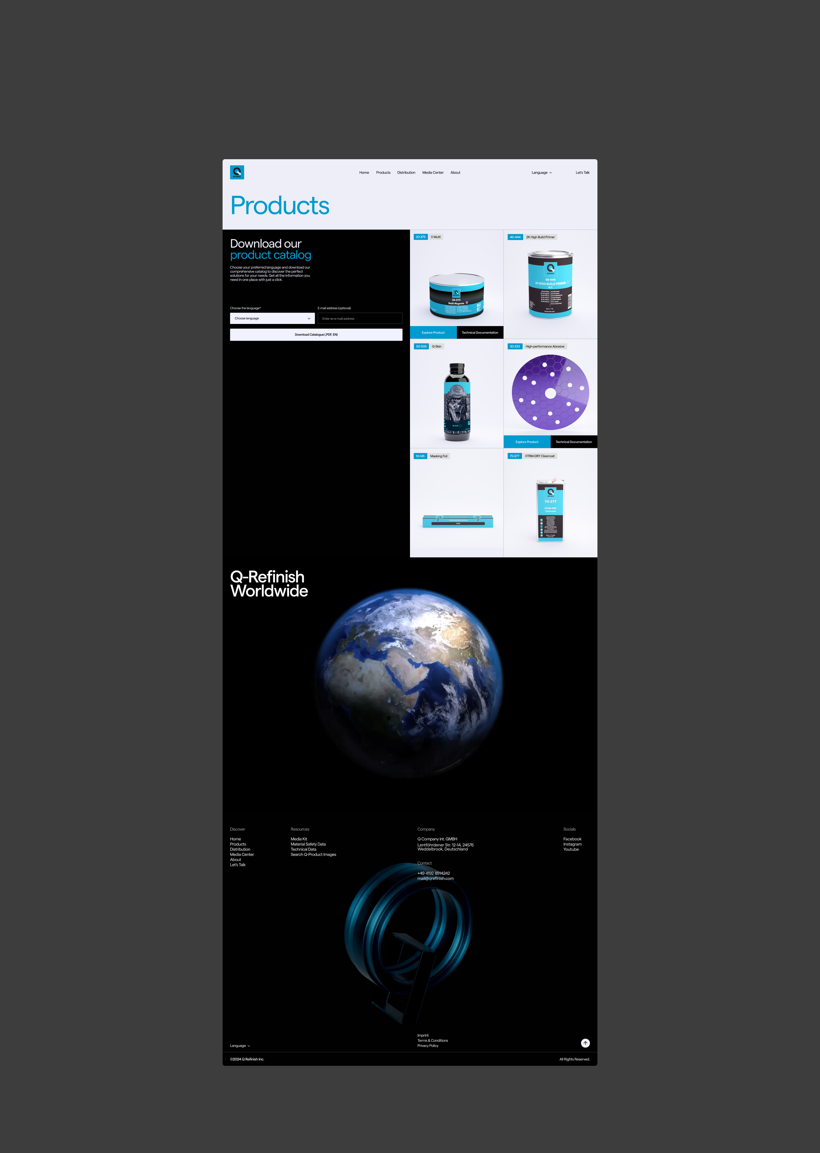 Q Refinish — Изображение №5 — Интерфейсы, Анимация на Dprofile